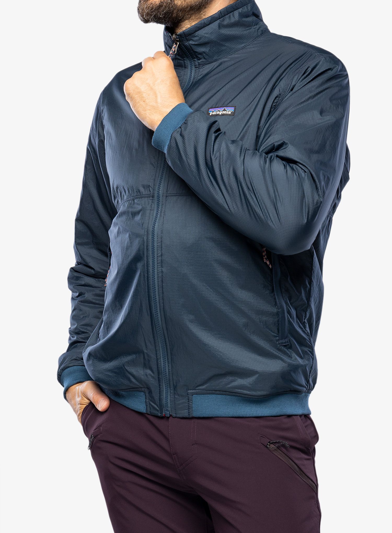 Куртка Patagonia Reversible Shelled Microdini Jkt - tidepool blue