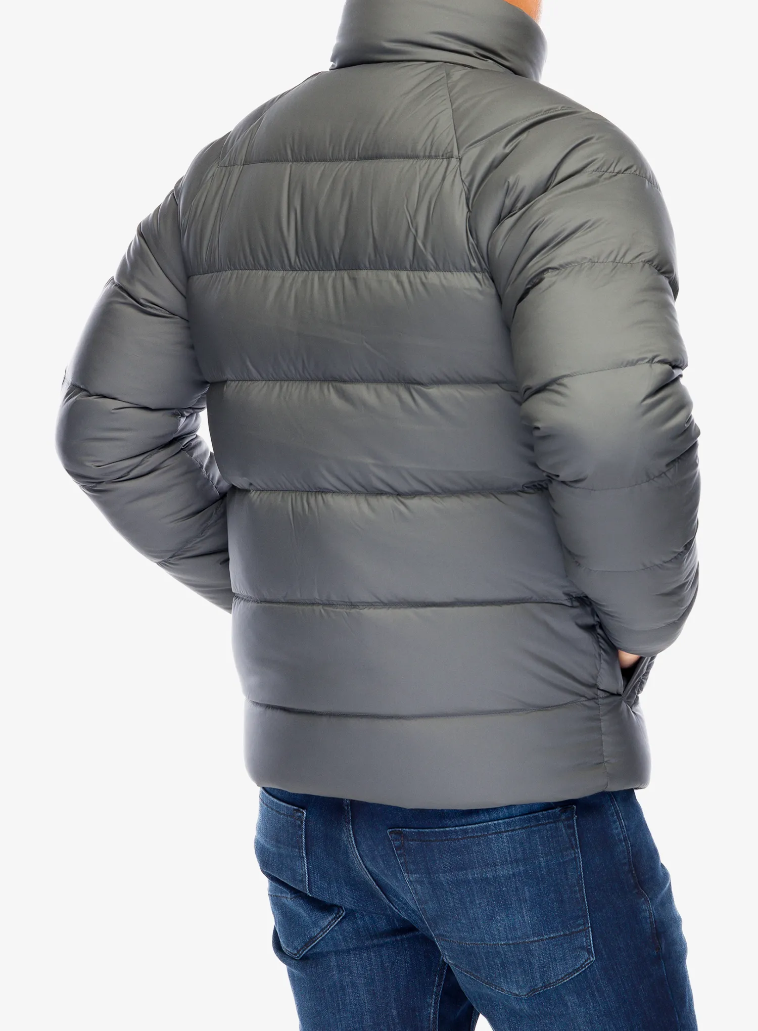 Пуховик Patagonia Reversible Silent Down Jacket - forge grey