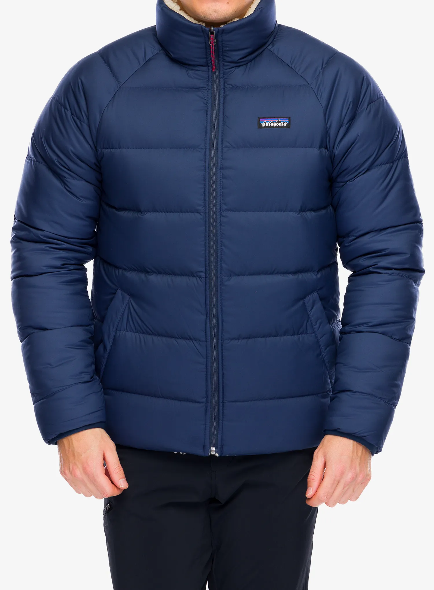 Пуховик Patagonia Reversible Silent Down Jacket - new navy