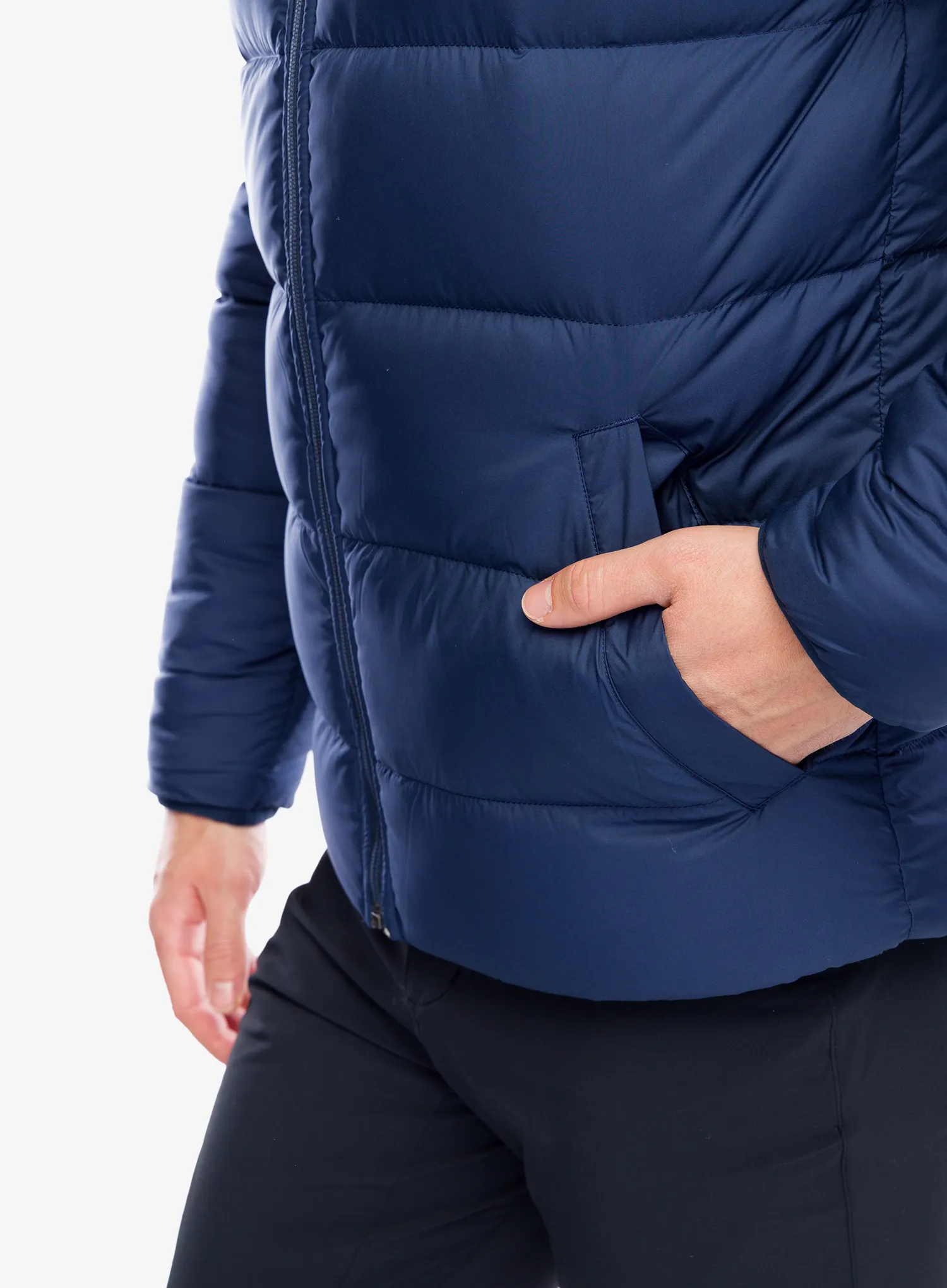 Пуховик Patagonia Reversible Silent Down Jacket - new navy