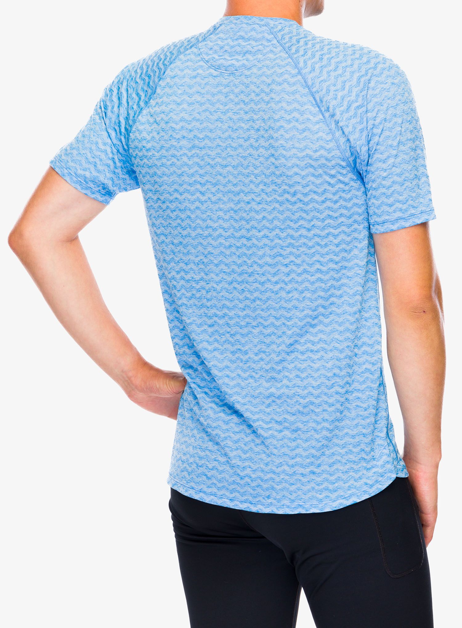 Футболка для бігу Patagonia Ridge Flow Shirt - vessel blue