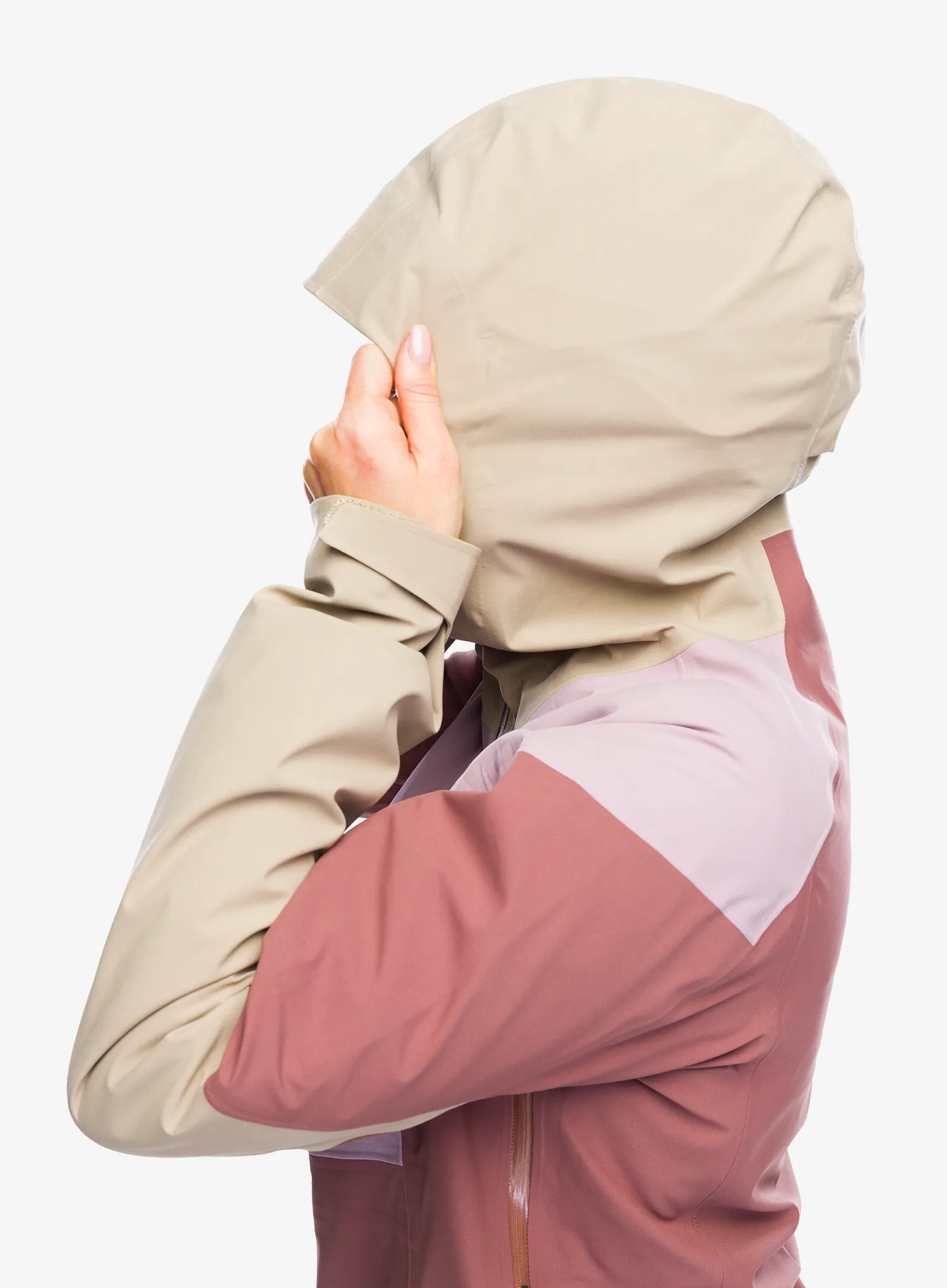 Куртка скітурингова жіноча Patagonia SnowDrifter Jacket - dulse mauve