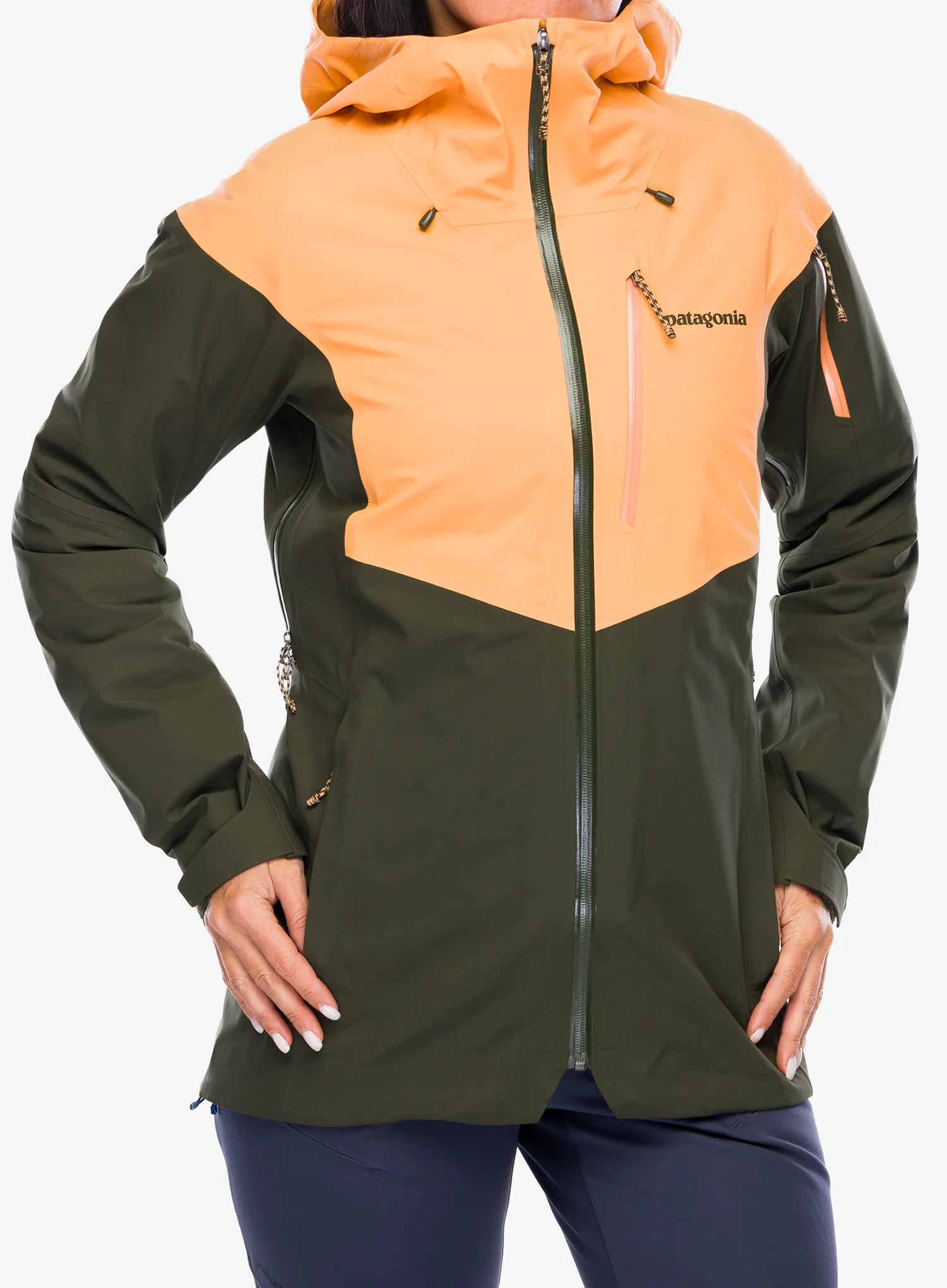 Куртка жіноча Patagonia SnowDrifter Jacket - vivid apricot