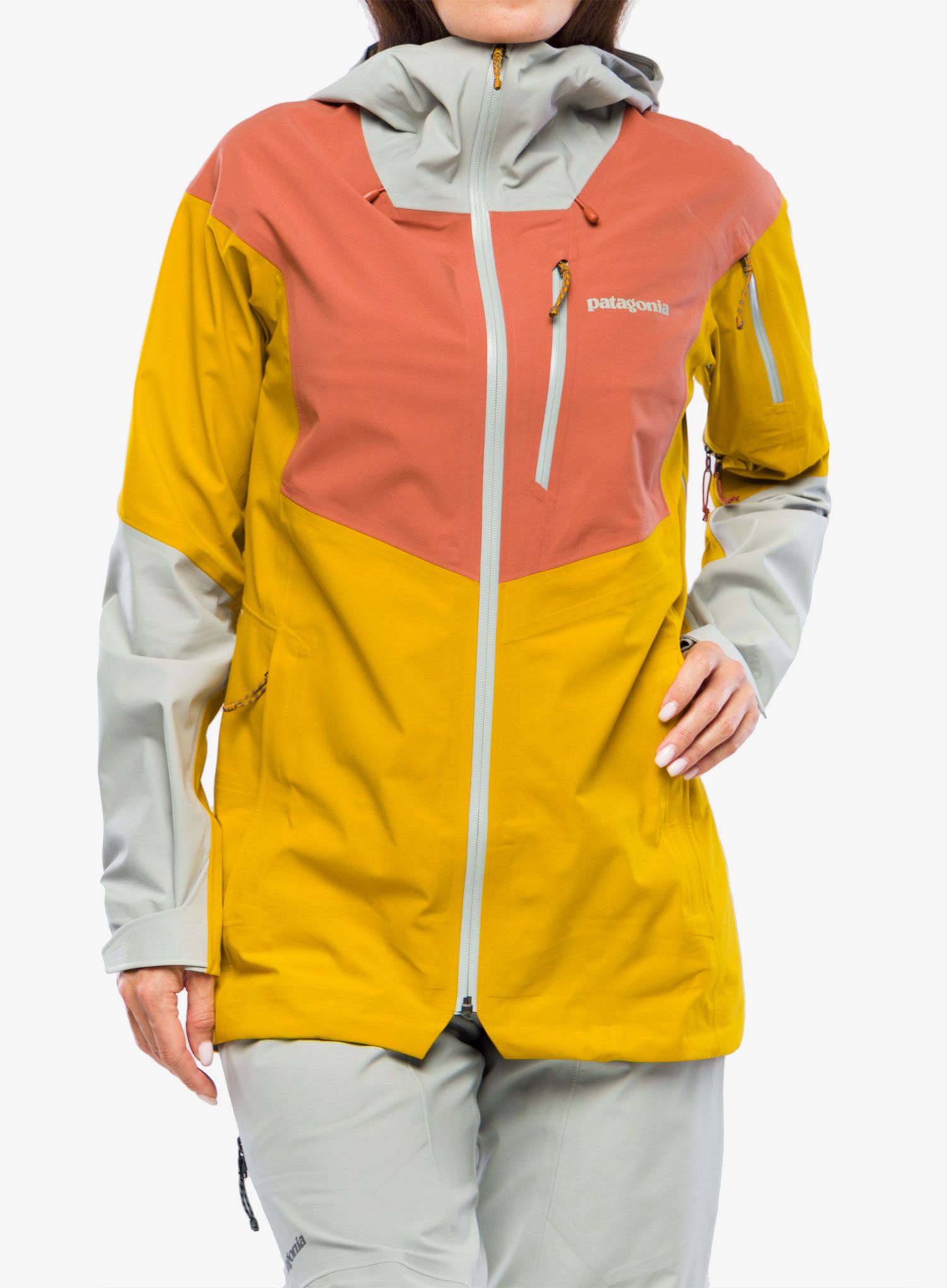 Куртка скітурингова жіноча Patagonia SnowDrifter Jacket - cosmic gold
