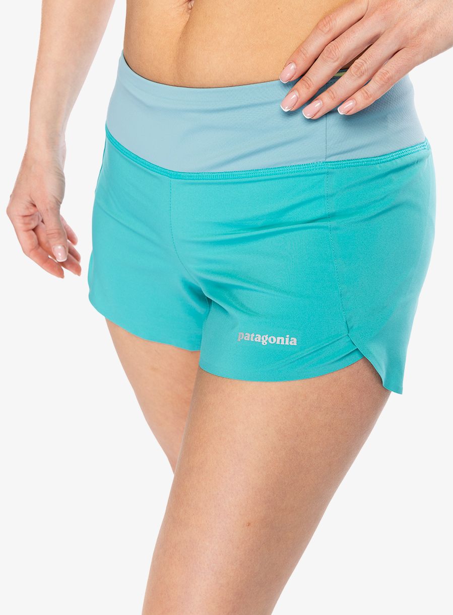 Шорти для бігу жіночі Patagonia Strider Pro Shorts 3 1/2 - subtidal blue