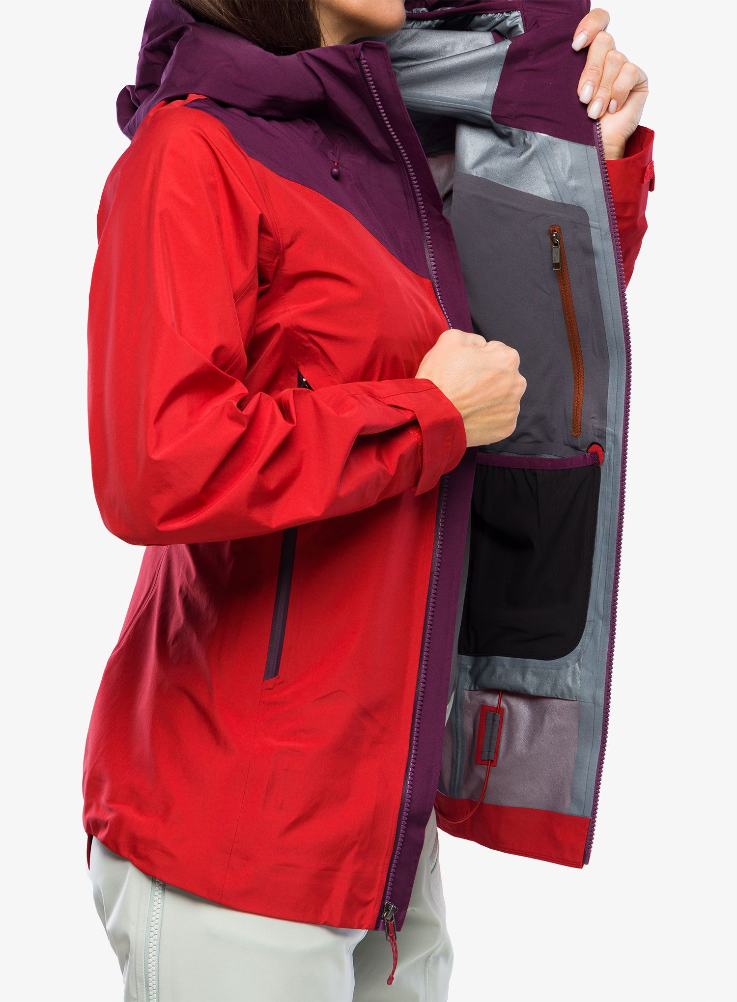 Куртка жіноча GORE-TEX Patagonia Super Free Alpine Jkt - red
