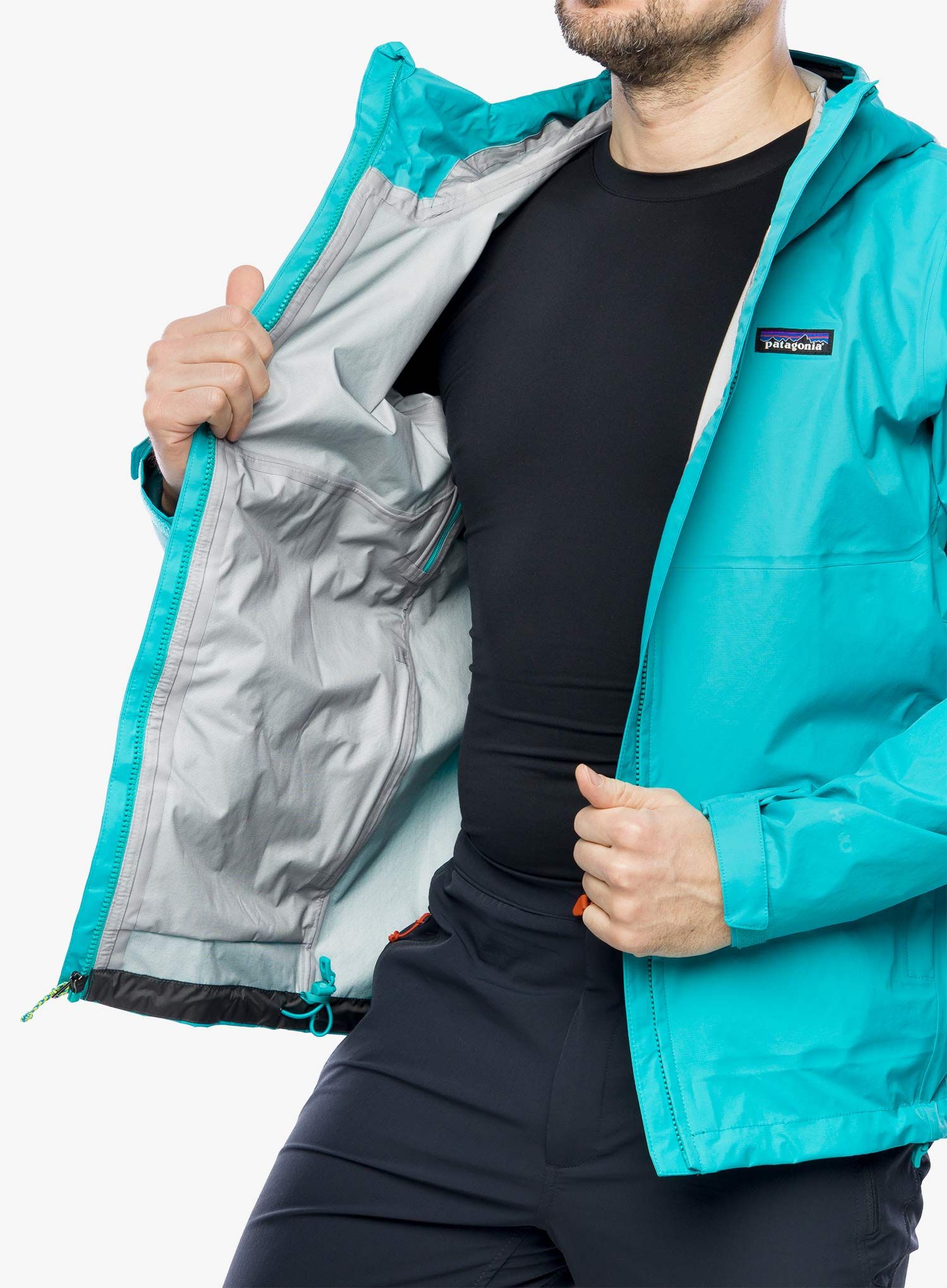 Куртка дощовик Patagonia Torrentshell 3L Jacket - subtidal blue