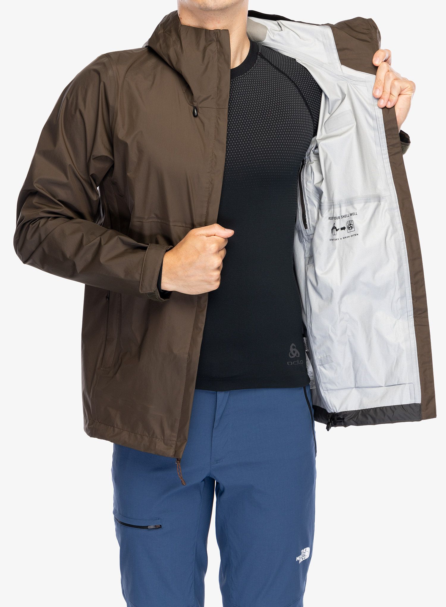Куртка дощовик Patagonia Torrentshell 3L Jacket - dark walnut