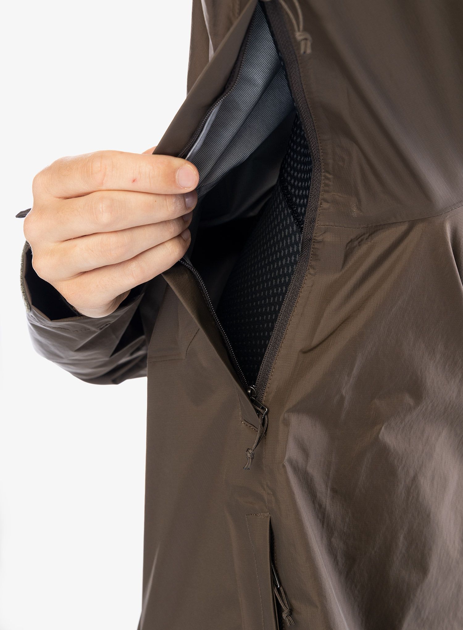 Куртка дощовик Patagonia Torrentshell 3L Jacket - dark walnut