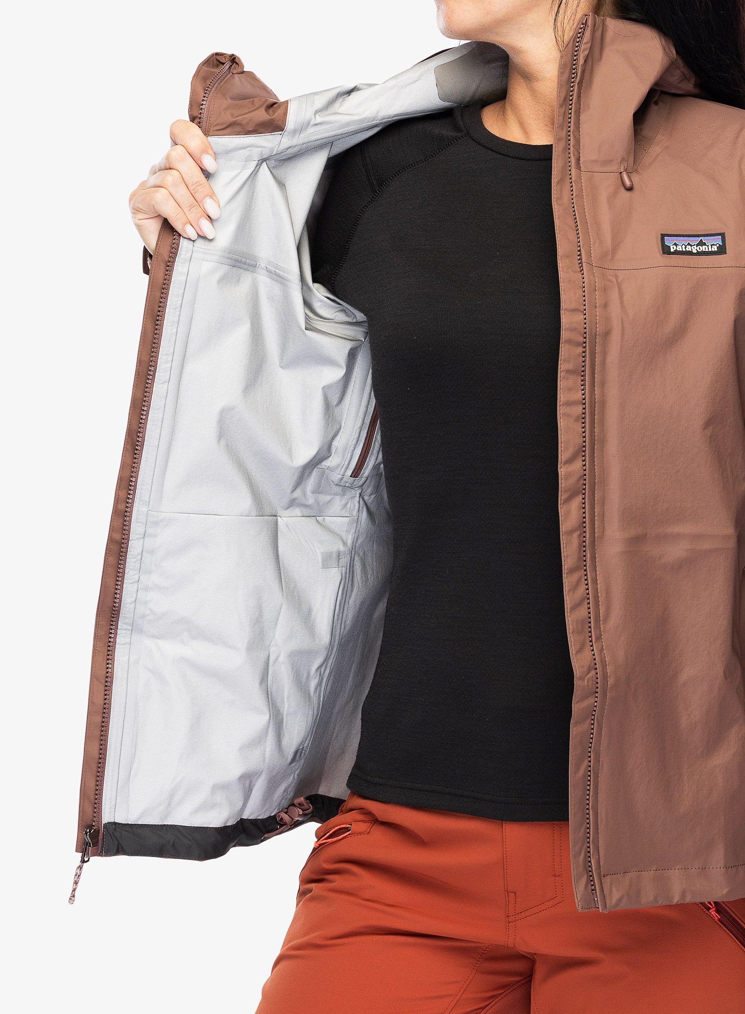 Куртка з мембраною жіноча Patagonia Torrentshell 3L Jacket - dulse mauve
