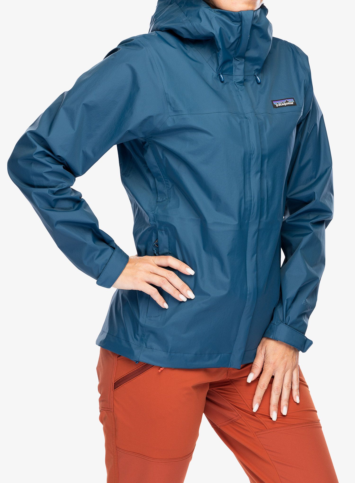 Куртка з мембраною жіноча Patagonia Torrentshell 3L Jacket - lagom blue
