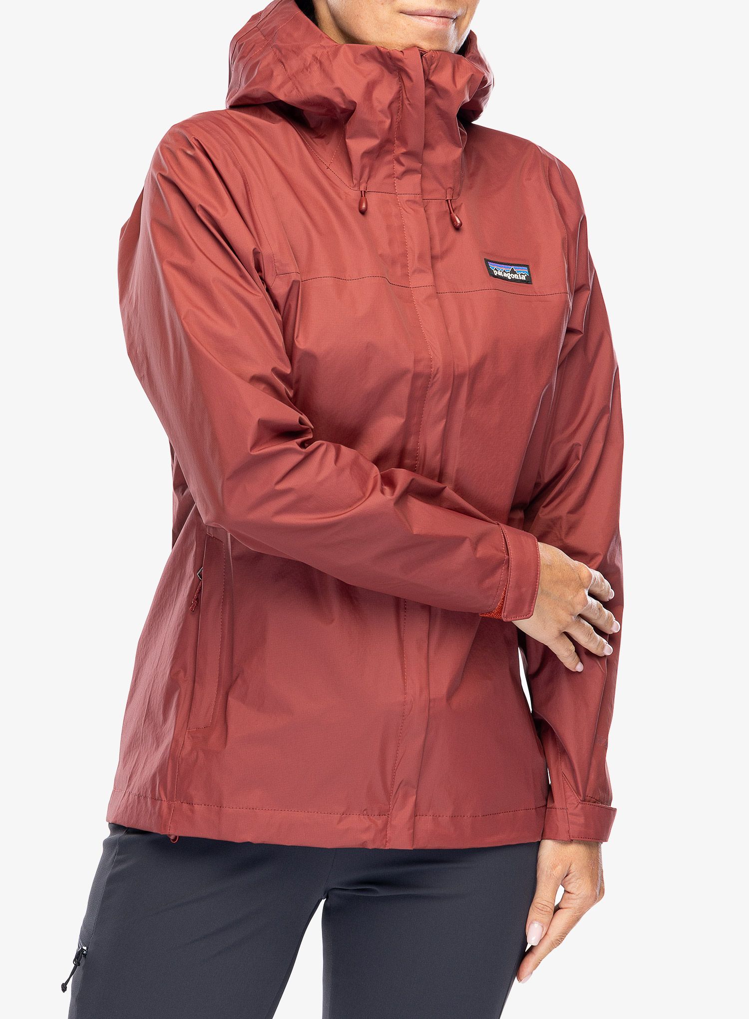 Куртка дощовик жіноча Patagonia Torrentshell 3L Jacket - oxide red