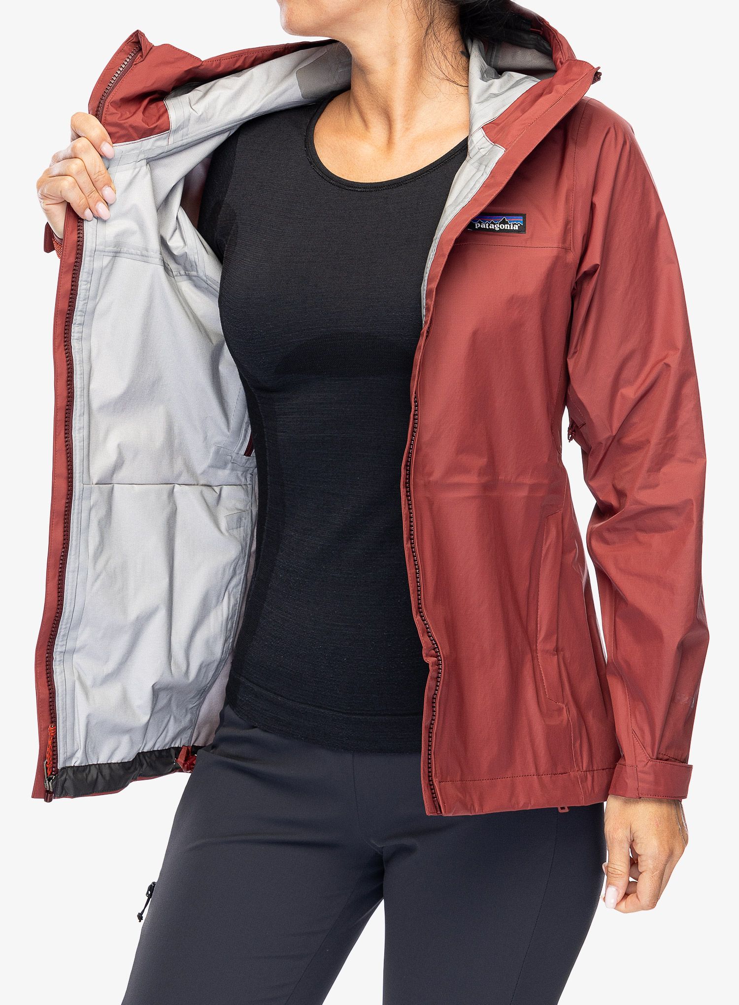 Куртка дощовик жіноча Patagonia Torrentshell 3L Jacket - oxide red
