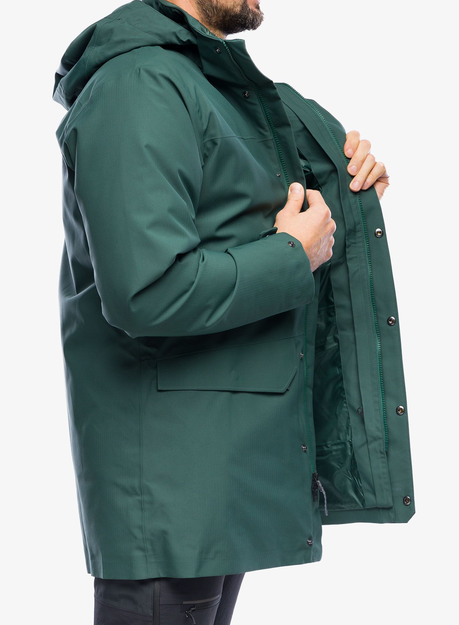 Куртка 3в1 Patagonia Tres 3-in-1 Parka - northern green