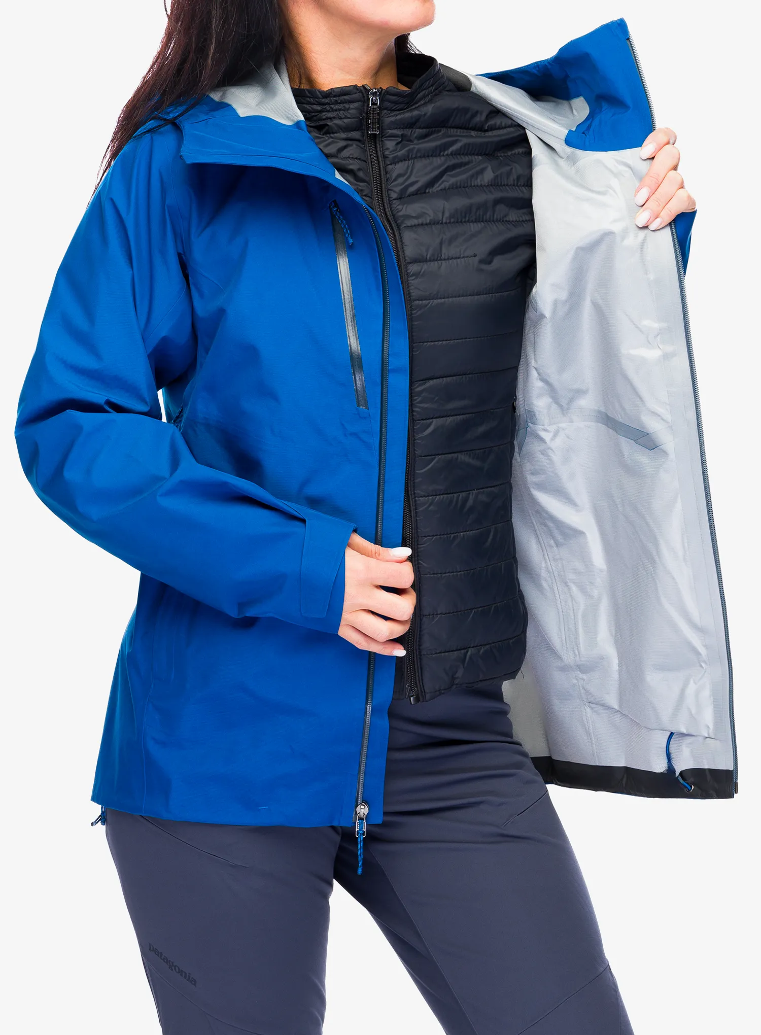 Куртка з мембраною жіноча Patagonia Triolet Jacket - endles blue