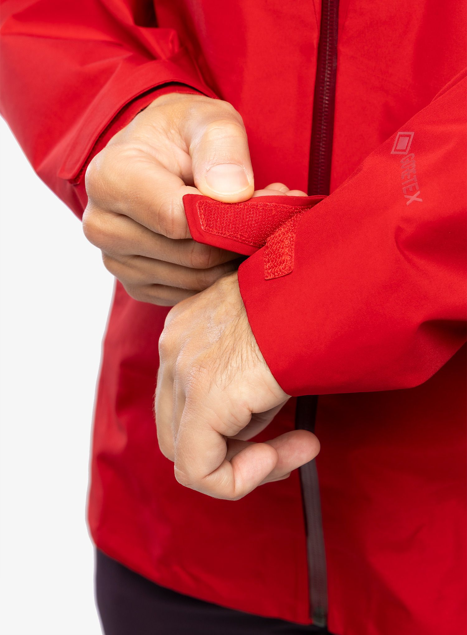 Куртка дощовик Patagonia Triolet Jkt - touring red