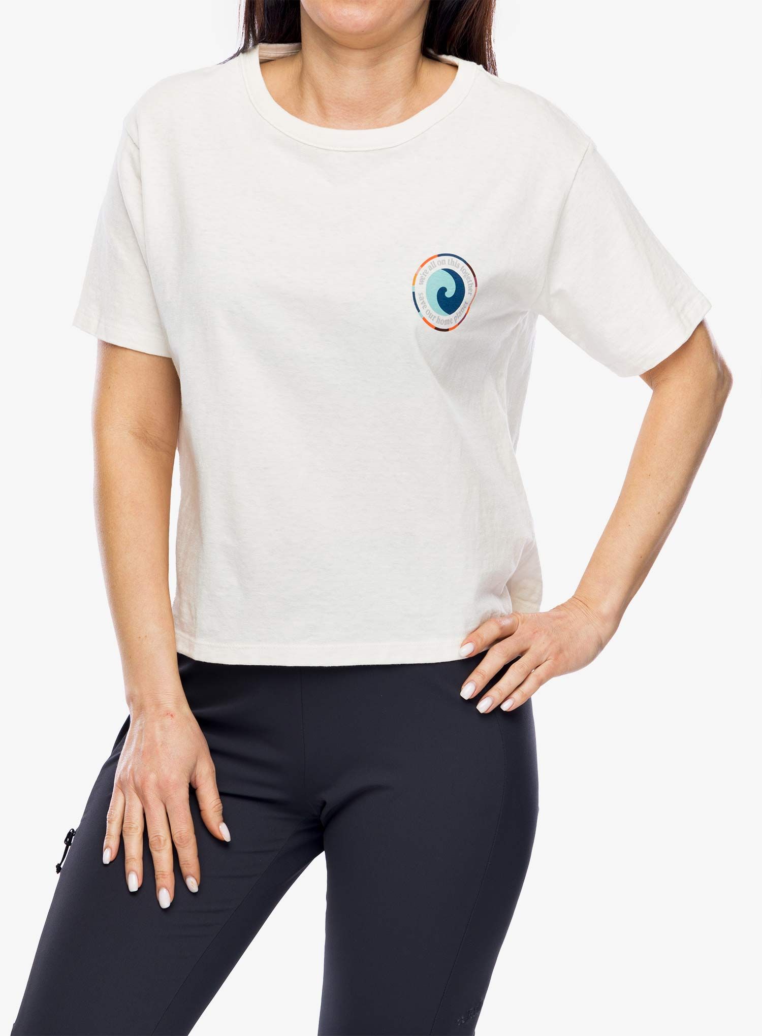 Футболка жіноча Patagonia Unity Fitz Easy Cut Responsibili-Tee - birch white