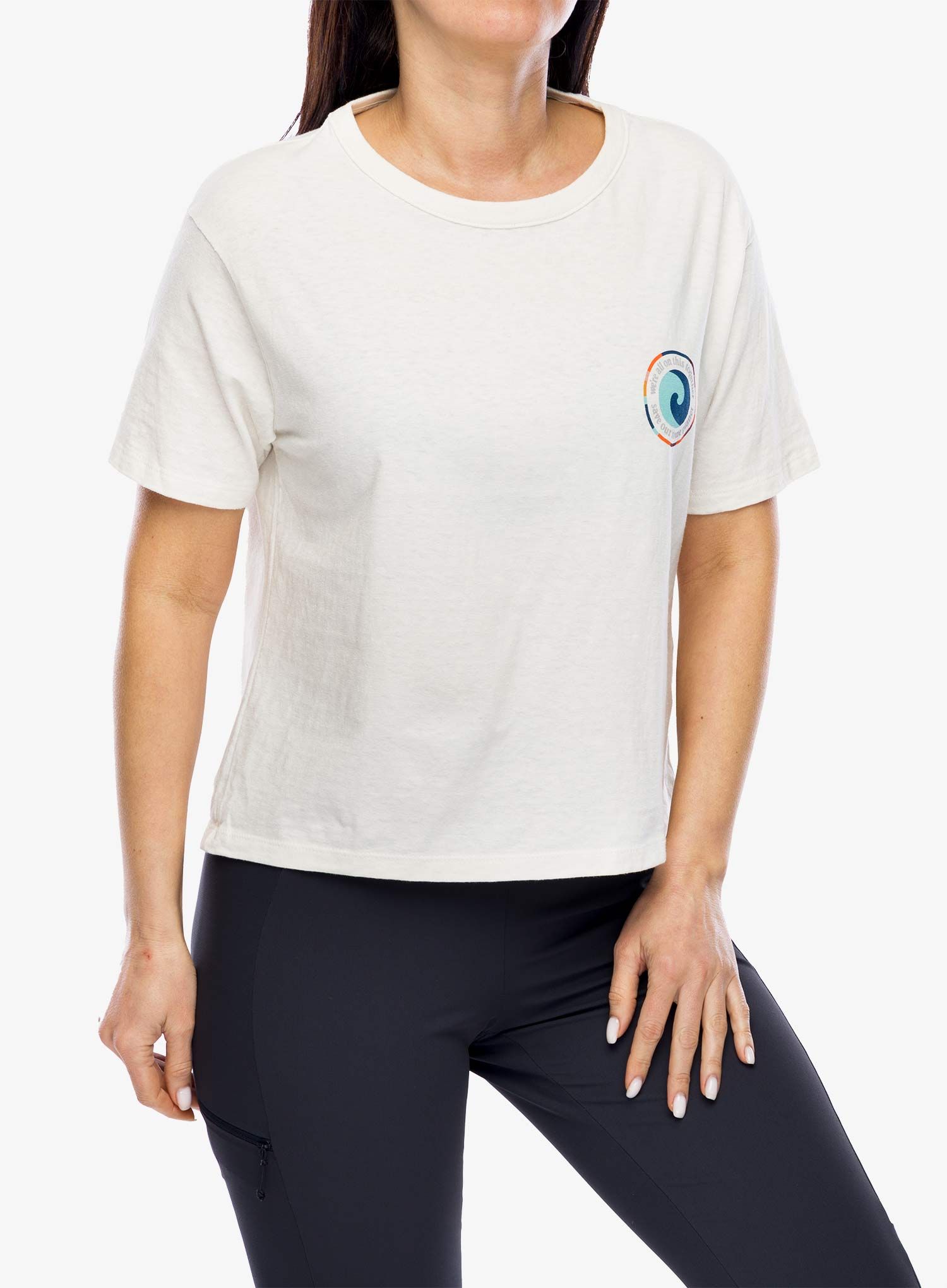 Футболка жіноча Patagonia Unity Fitz Easy Cut Responsibili-Tee - birch white