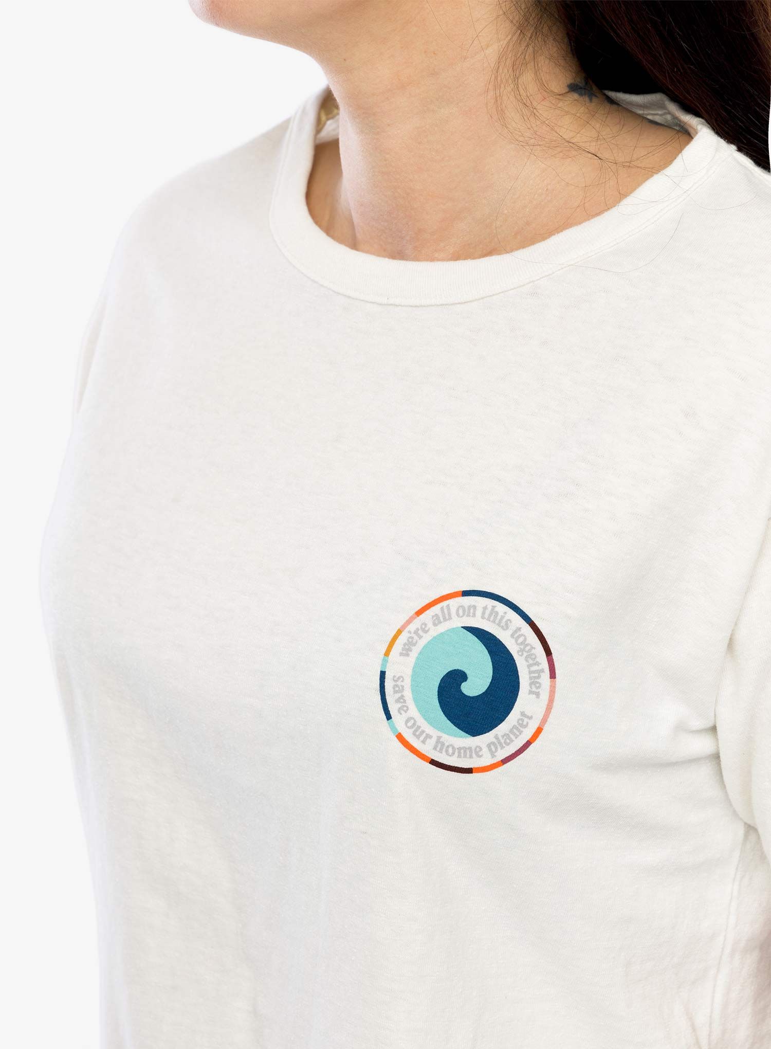Футболка жіноча Patagonia Unity Fitz Easy Cut Responsibili-Tee - birch white
