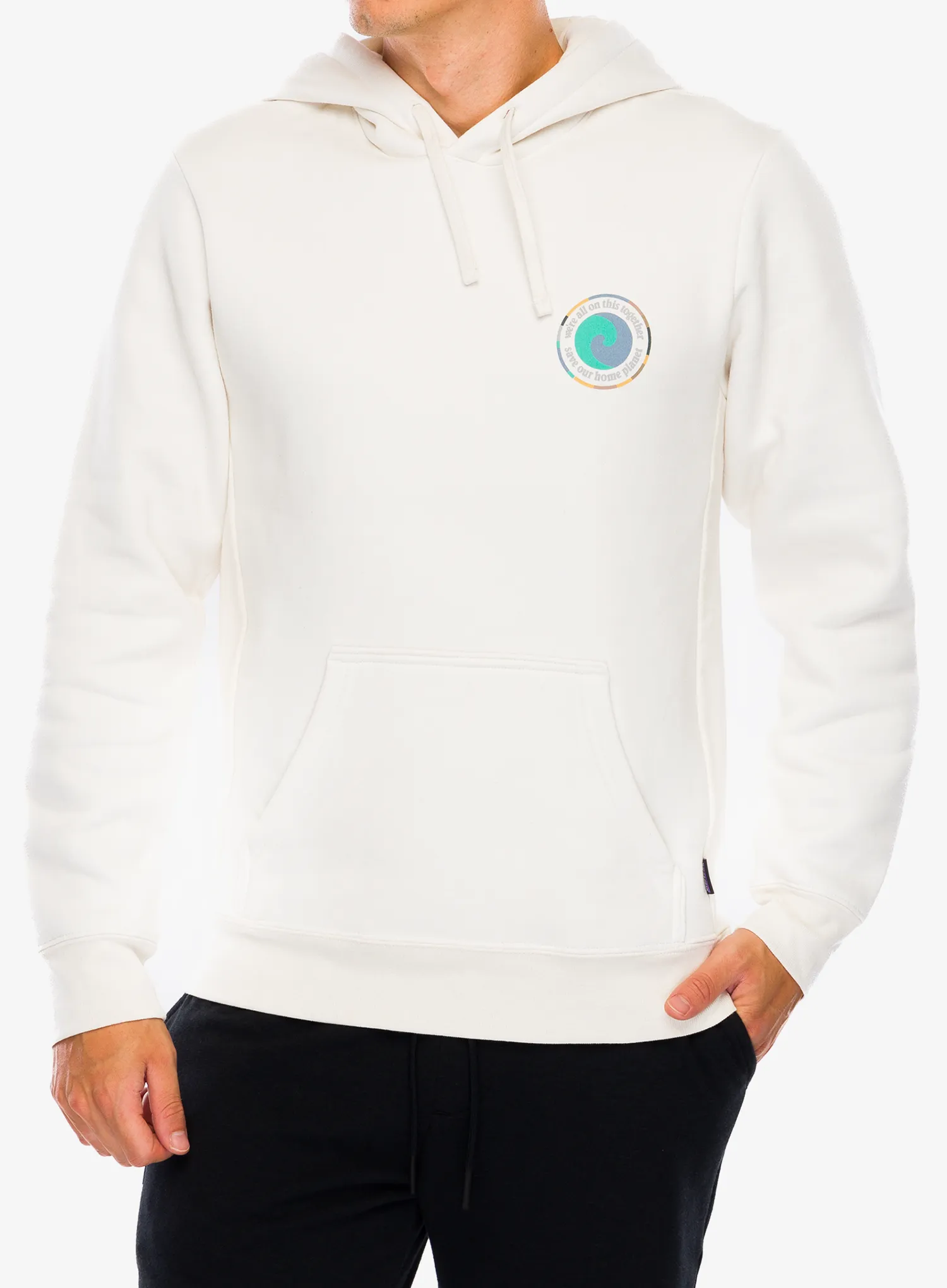 Кофта з каптуром Patagonia Unity Fitz Uprisal Hoody - birch white