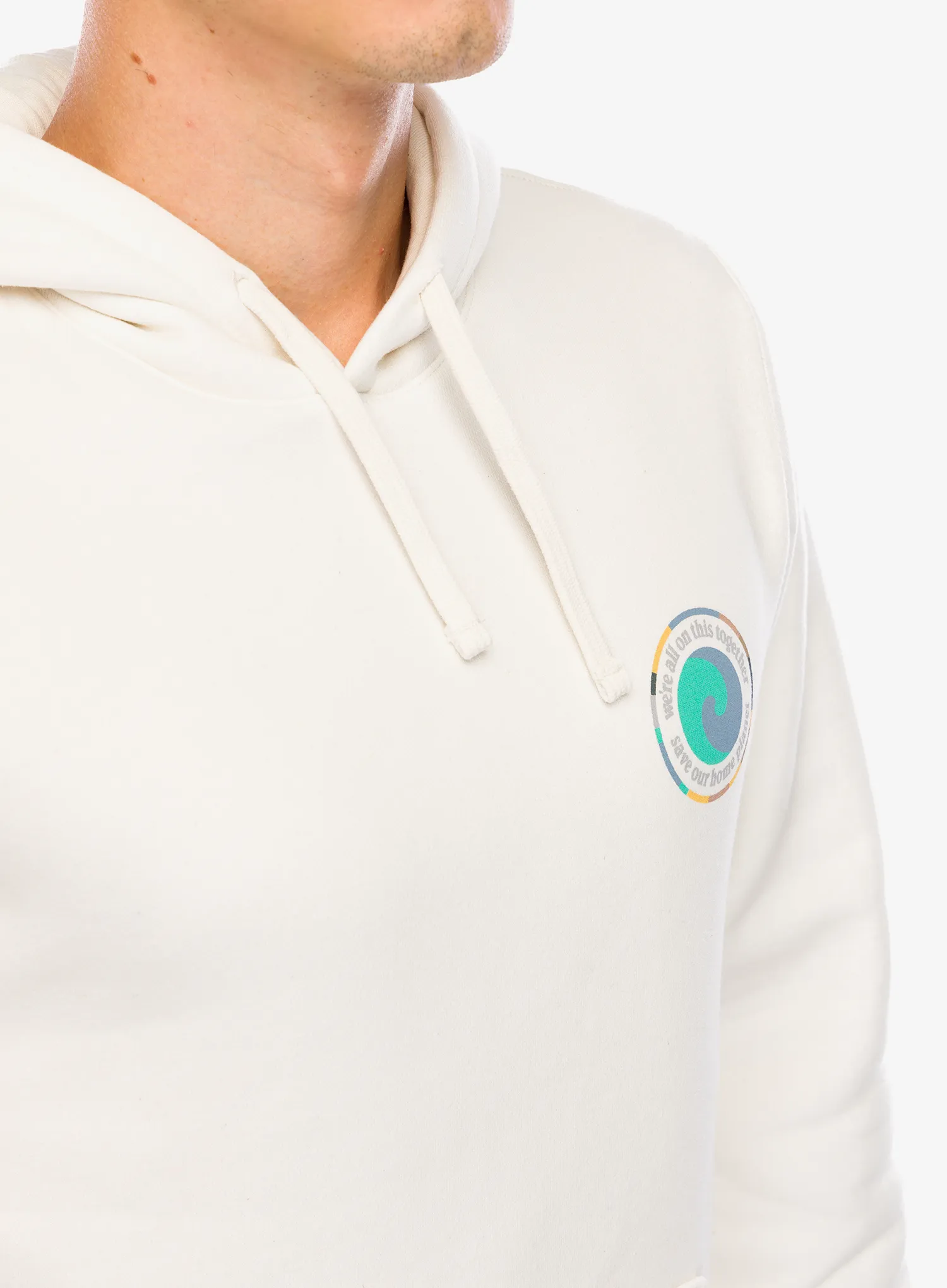 Кофта з каптуром Patagonia Unity Fitz Uprisal Hoody - birch white