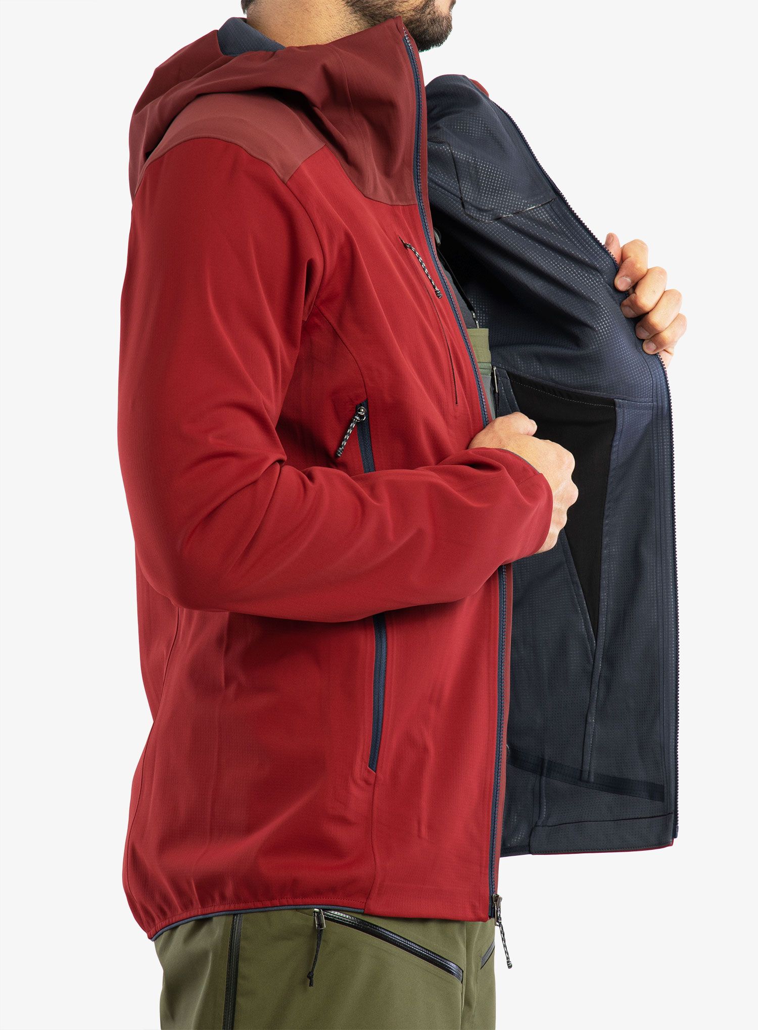 Куртка скітурингова Patagonia Upstride Jacket - wax red