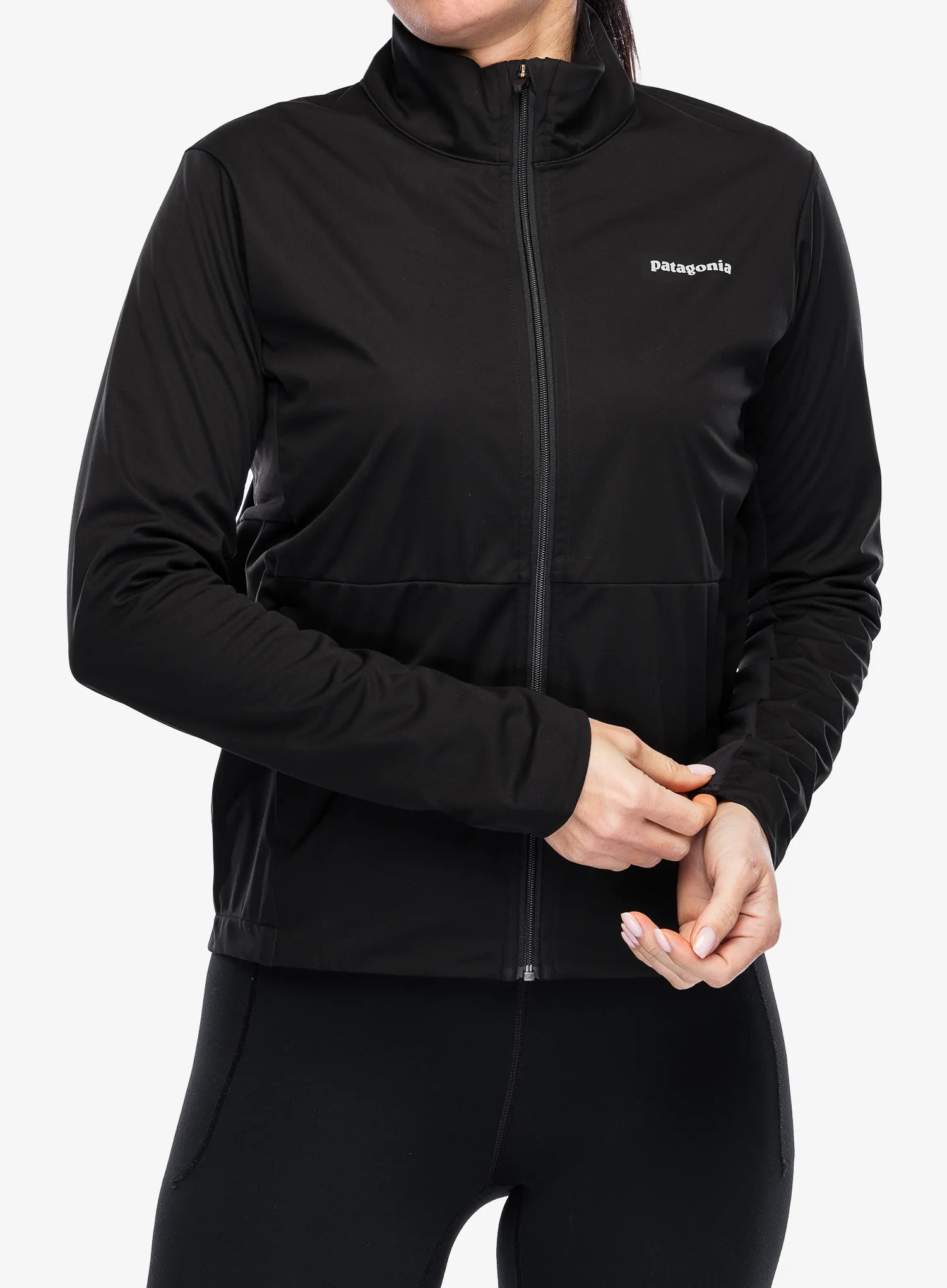 Куртка для бігу жіноча Patagonia Wind Shield Jacket - black
