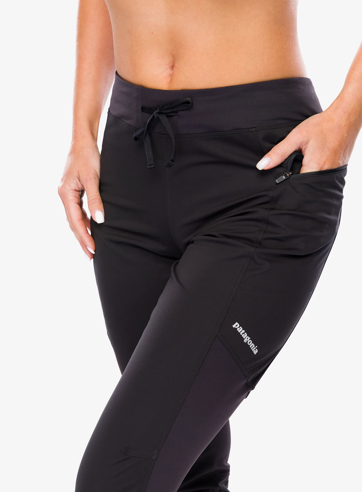 Штани жіночі Patagonia Wind Shield Pants - black