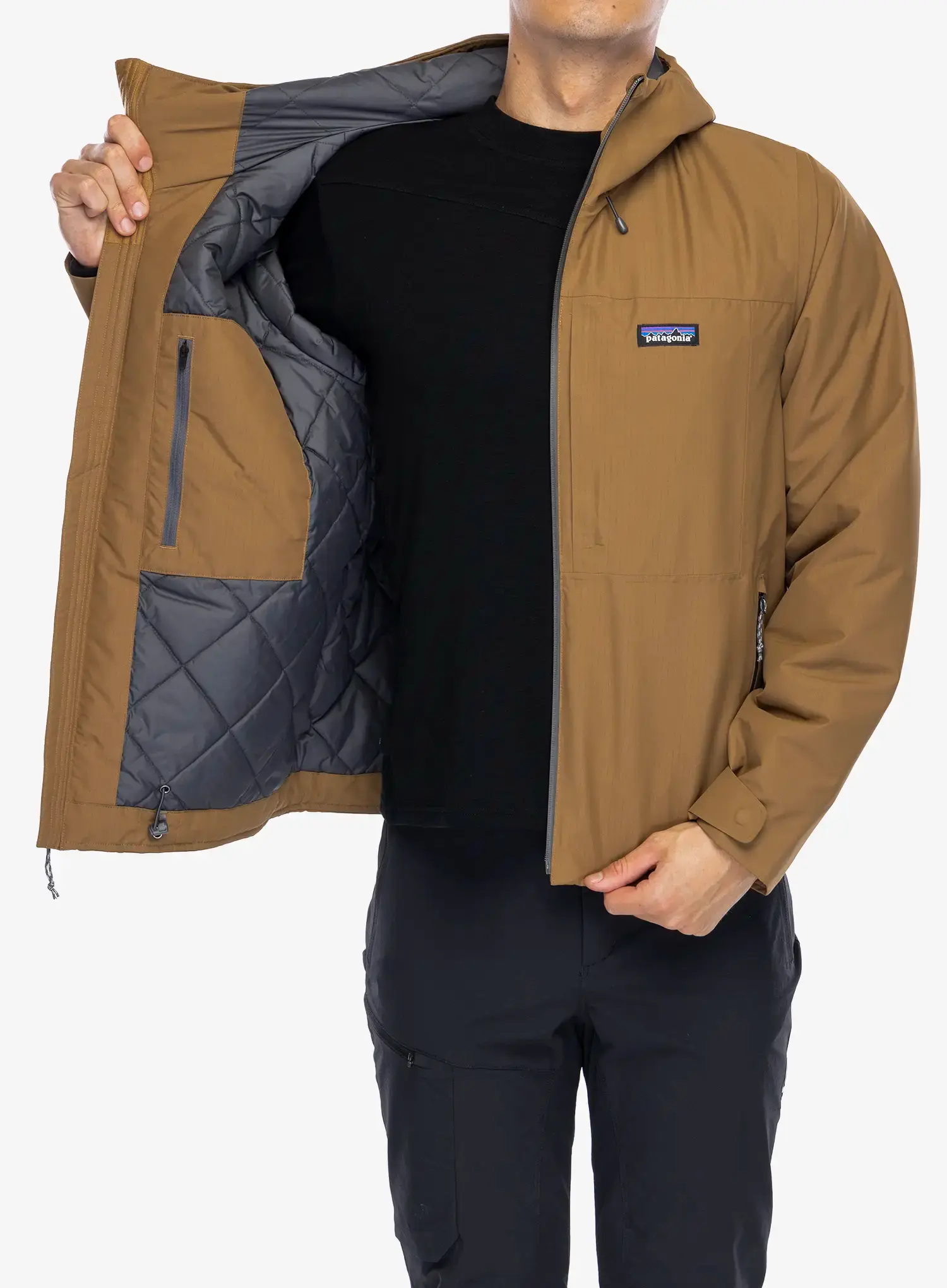 Куртка утеплена Patagonia Windshadow Jacket - coriander brown