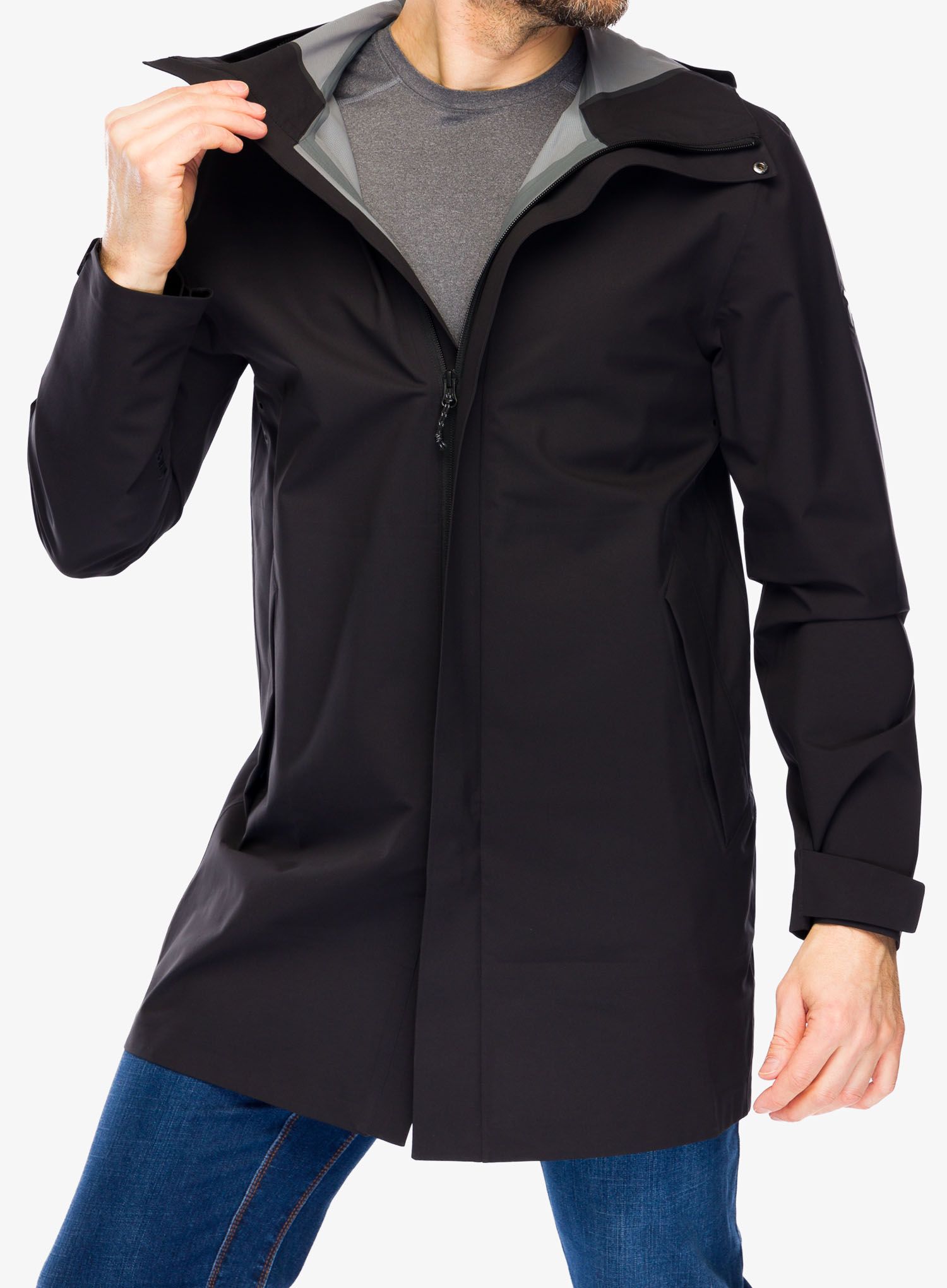 Плащ дощовик Peak Perfomance Cloudburst Coat - black