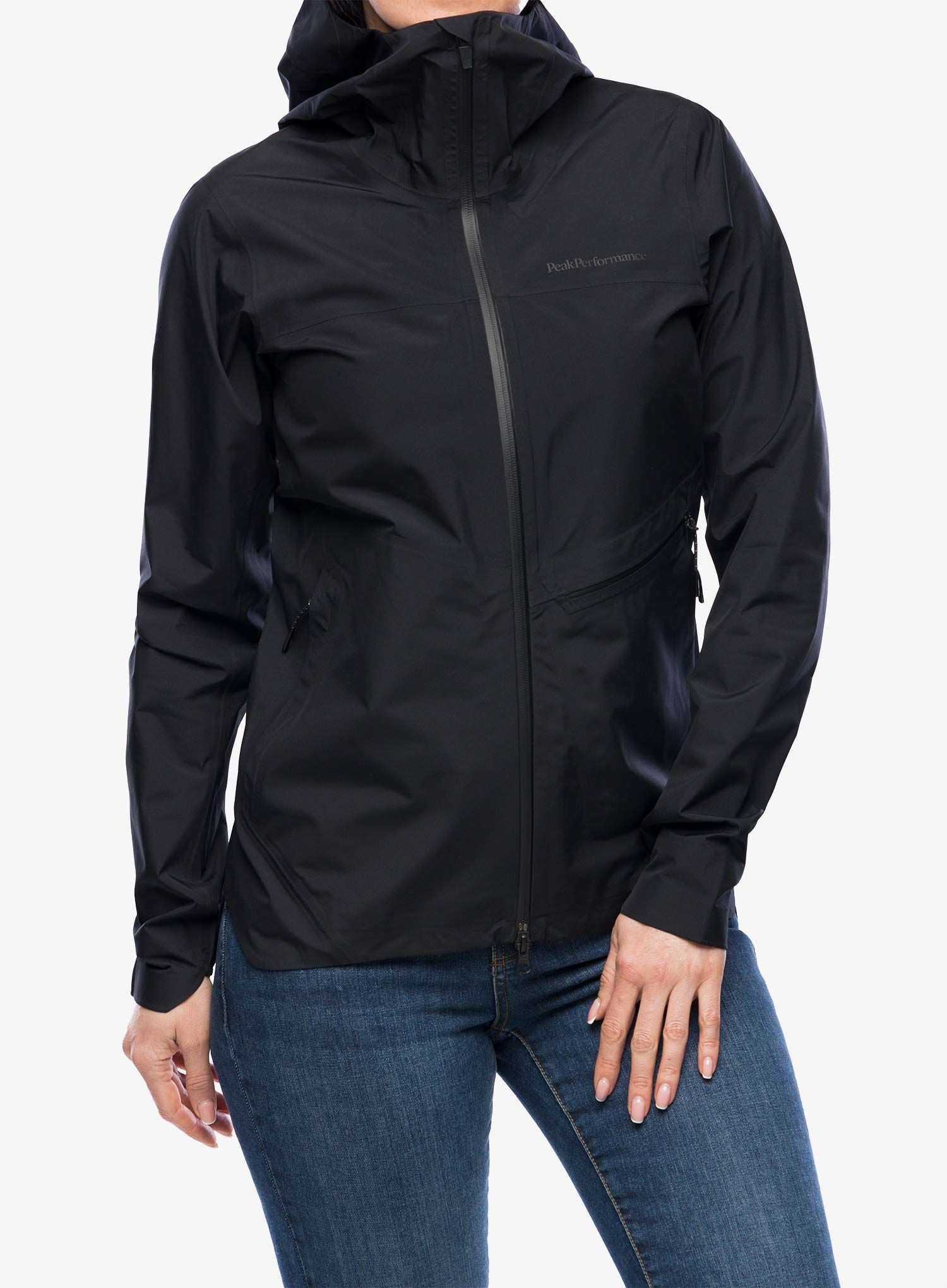 Куртка дощовик жіноча Peak Perfomance Commuter GORE-TEX Paclite Jacket - black