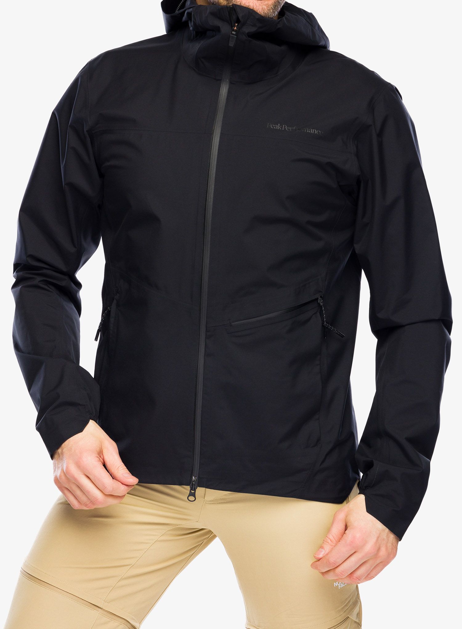 Куртка дощовик Peak Perfomance Commuter GORE-TEX Paclite Jacket - black