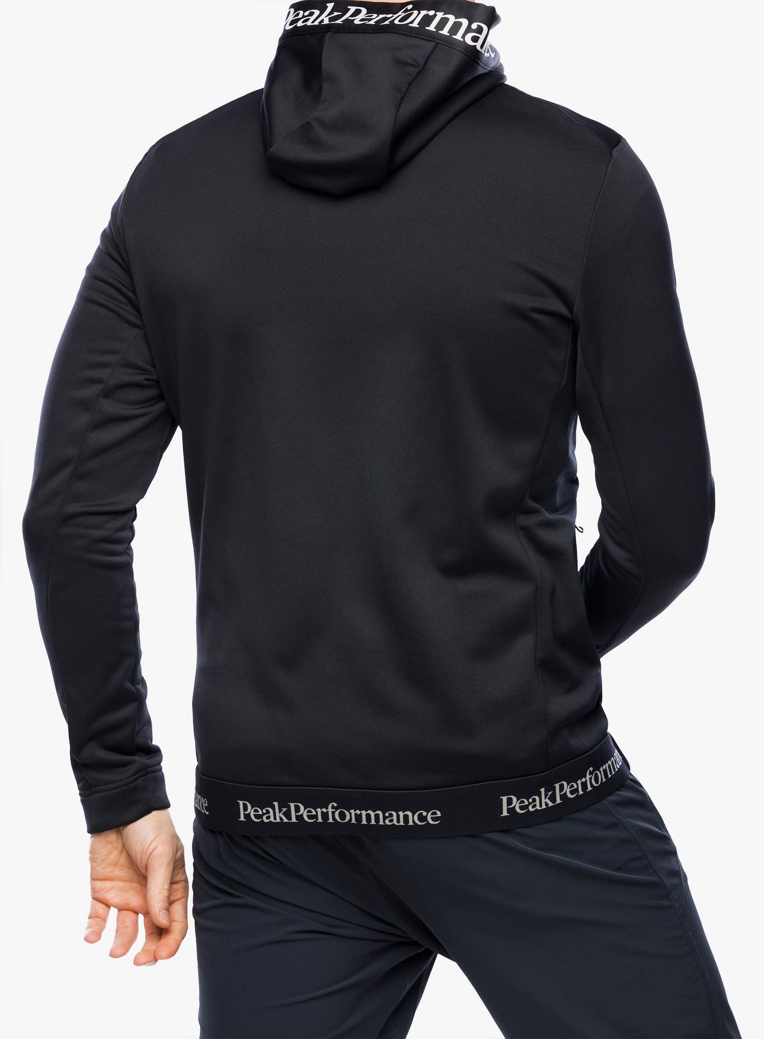 Кофта з каптуром Peak Perfomance Rider Tech Zip Hood - black