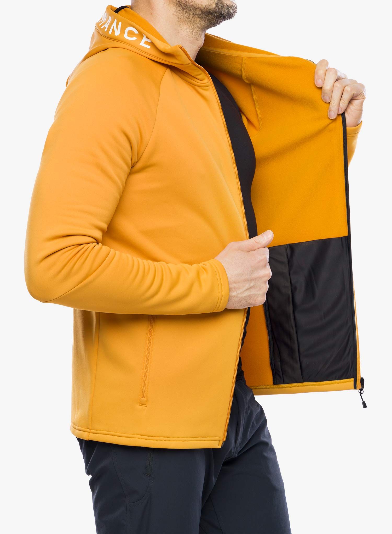 Кофта на блискавці Peak Perfomance Rider Zip Hood - desert blow