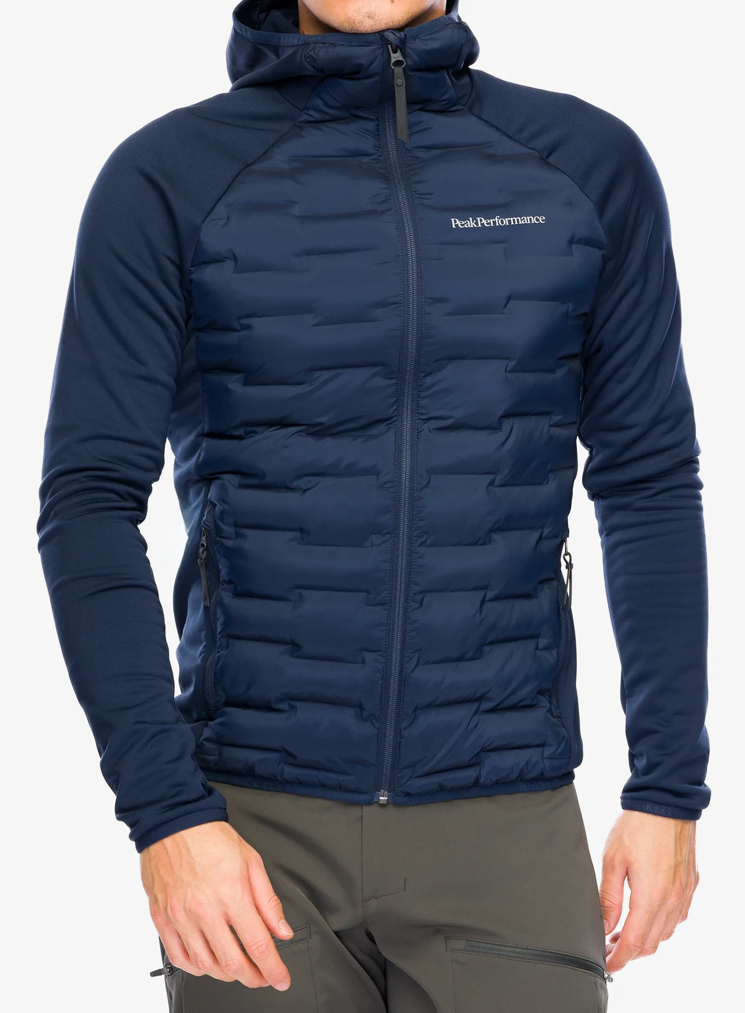 Куртка Peak Performance Argon Hybrid Hood - blue shadow