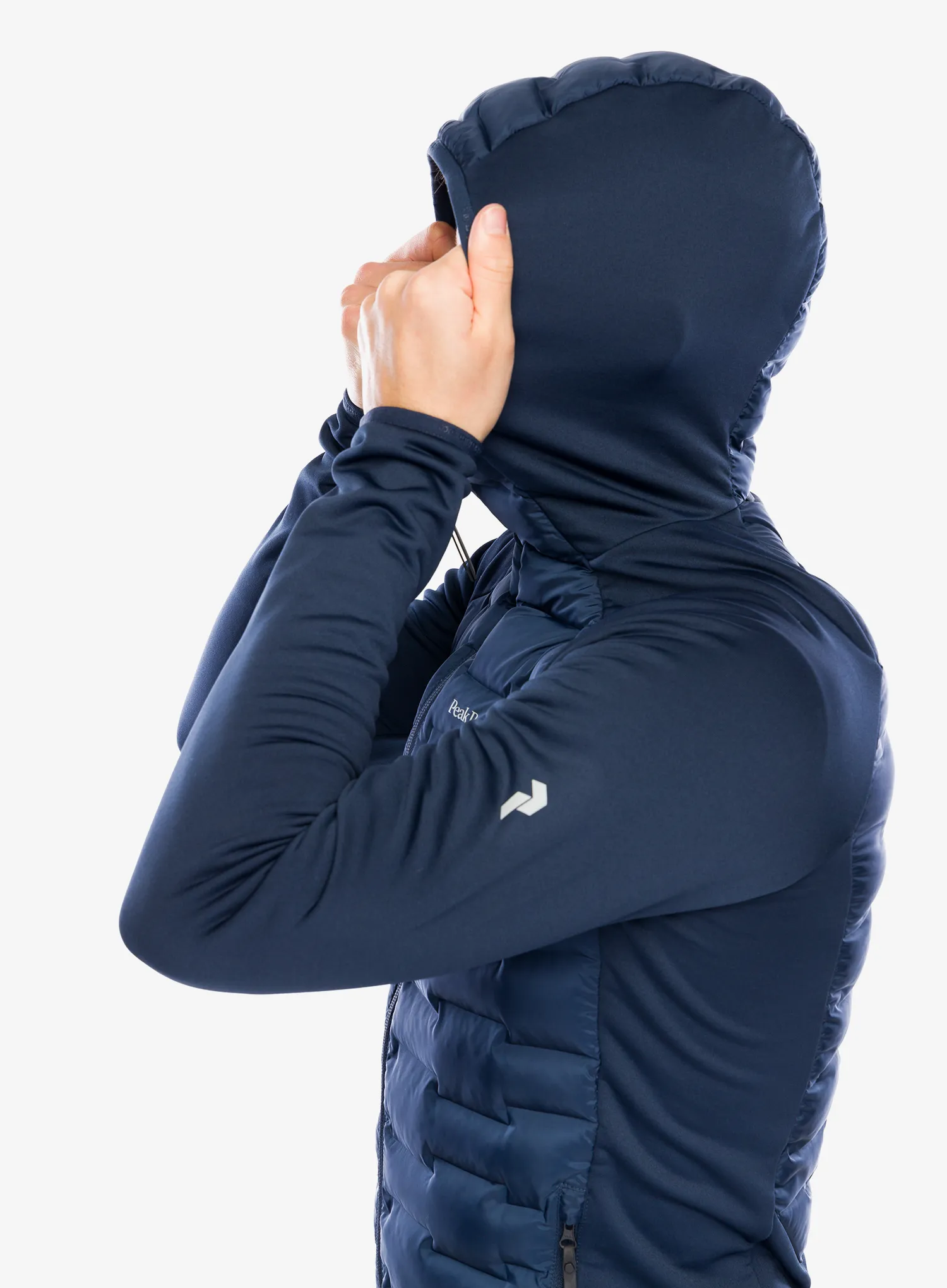 Куртка Peak Performance Argon Hybrid Hood - blue shadow