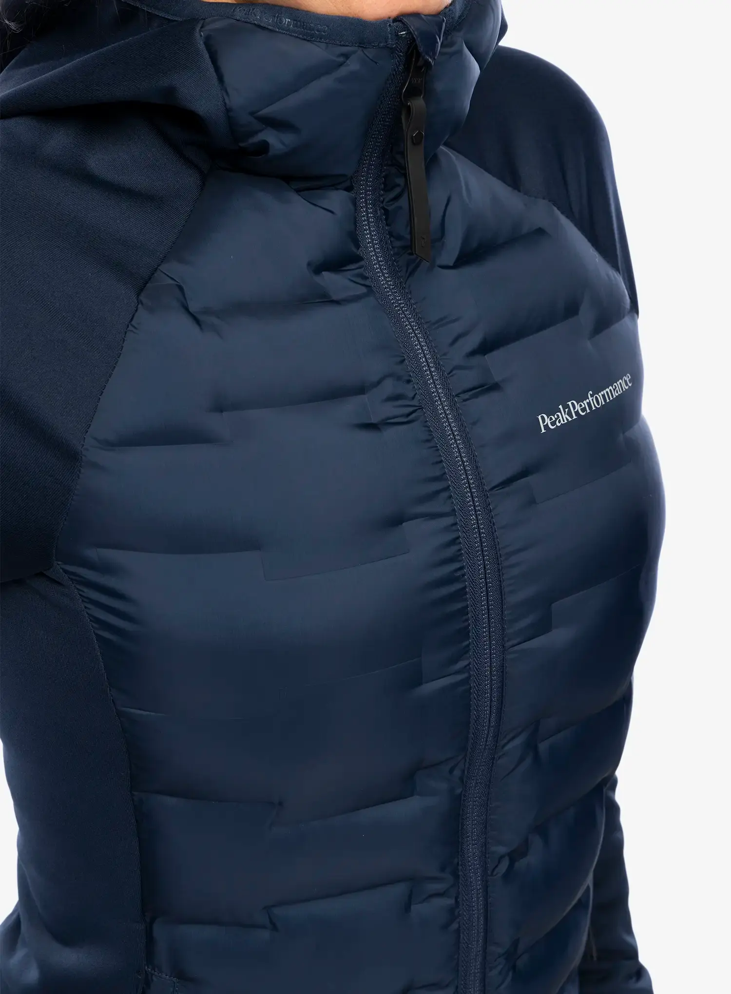 Куртка гібридна жіноча Peak Performance Argon Hybrid Hood - blue shadow
