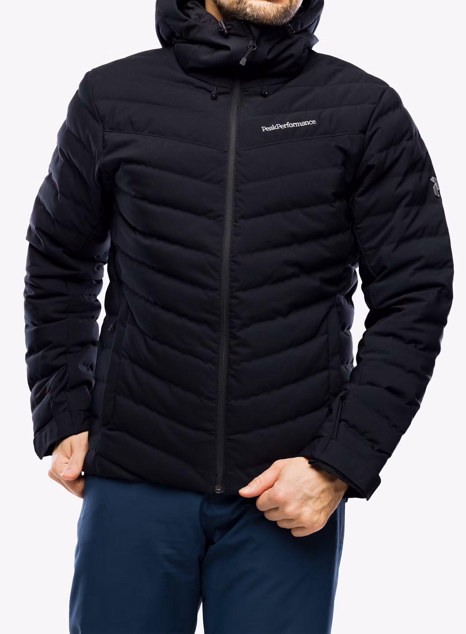 Куртка лижна Peak Performance Frost Ski Down Jacket - black/black