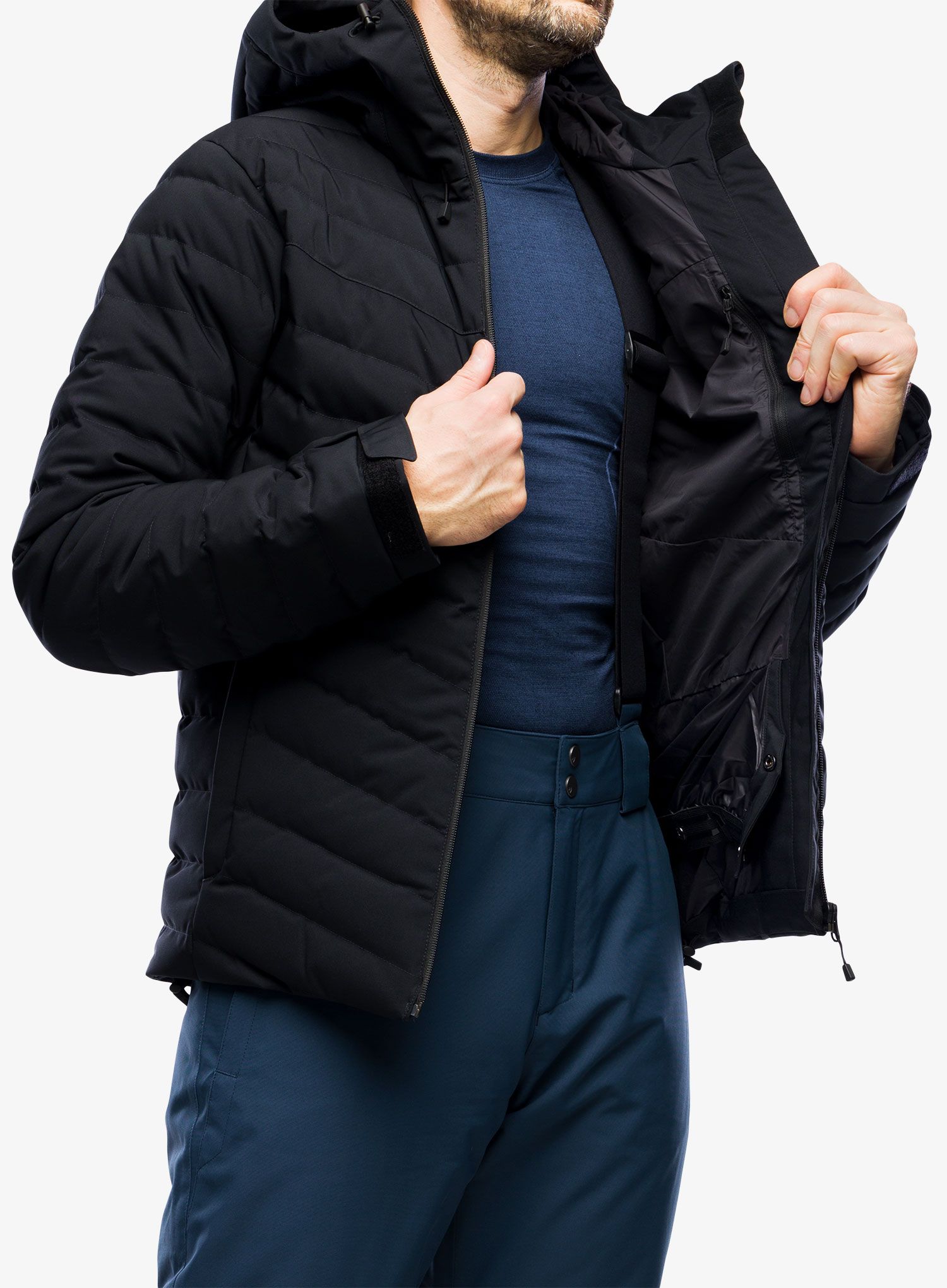 Куртка лижна Peak Performance Frost Ski Down Jacket - black/black