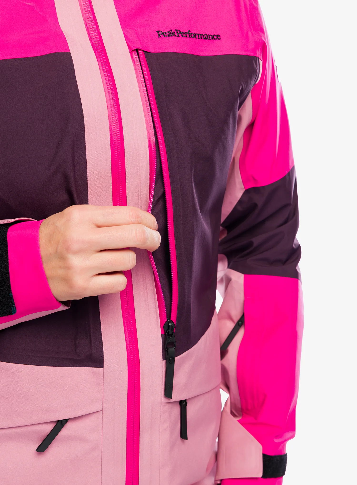 Куртка лижна жіноча Peak Performance Gravity GORE-TEX 3L Jacket - beetroot/purple/bitter root