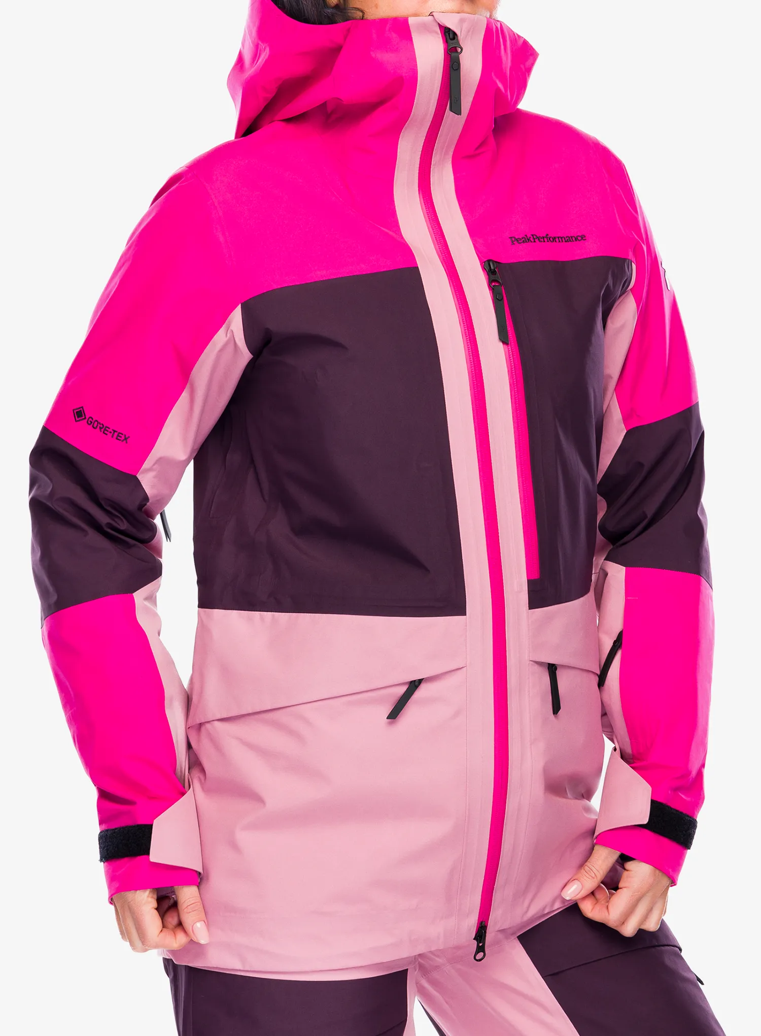 Куртка лижна жіноча Peak Performance Gravity GORE-TEX 3L Jacket - beetroot/purple/bitter root
