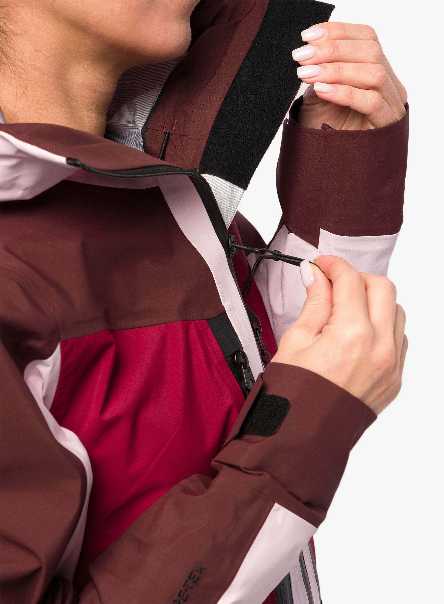 Куртка жіноча Peak Performance Gravity Gore-Tex Jacket - cold blush/sapote/rogue red