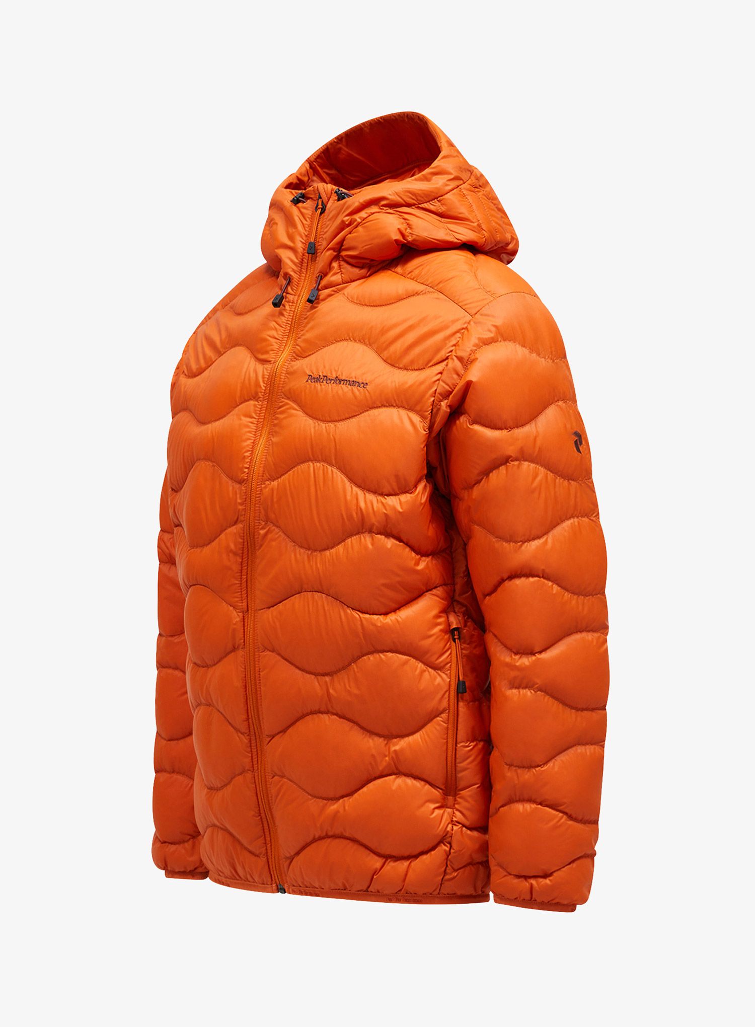 Пуховик Peak Performance Helium Down Hood Jacket - gold flame