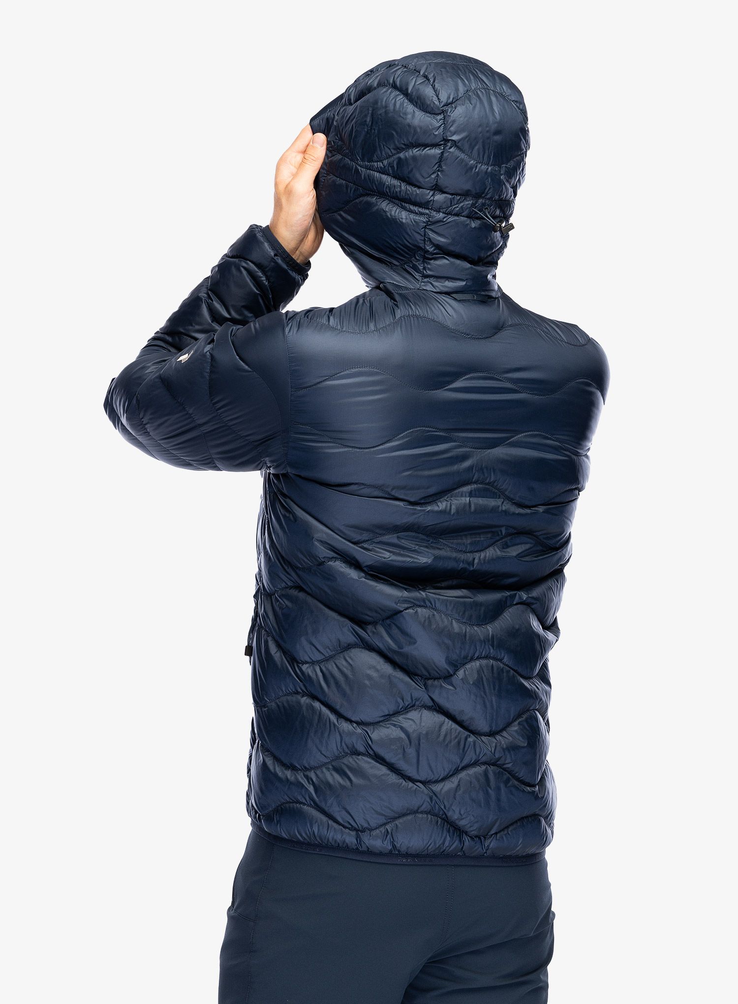Пуховик Peak Performance Helium Down Hood Jacket - blue shadow