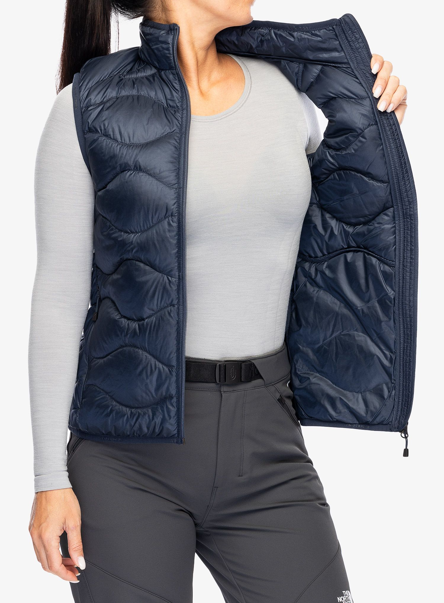 Жилет пуховий жіночий Peak Performance Helium Down Vest - blue shadow/shadow