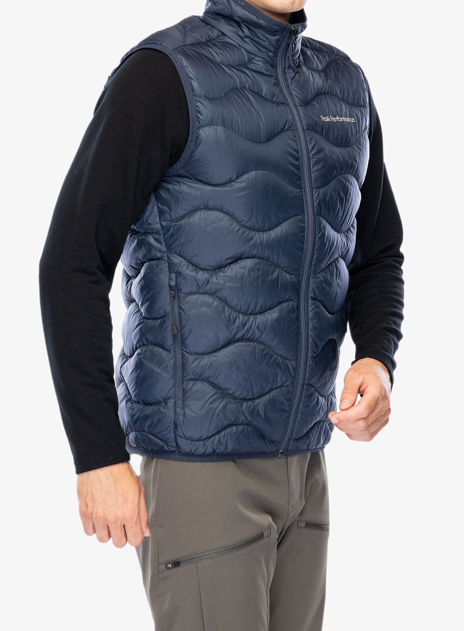Жилет пуховий Peak Performance Helium Down Vest - blue shadow/shadow