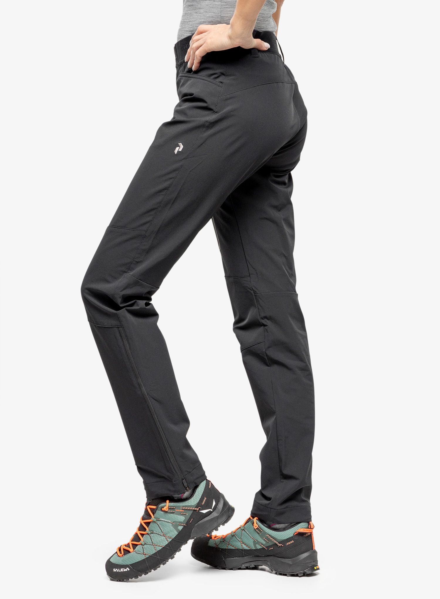 Штани softshell жіночі Peak Performance Light SS Scale Pants - black