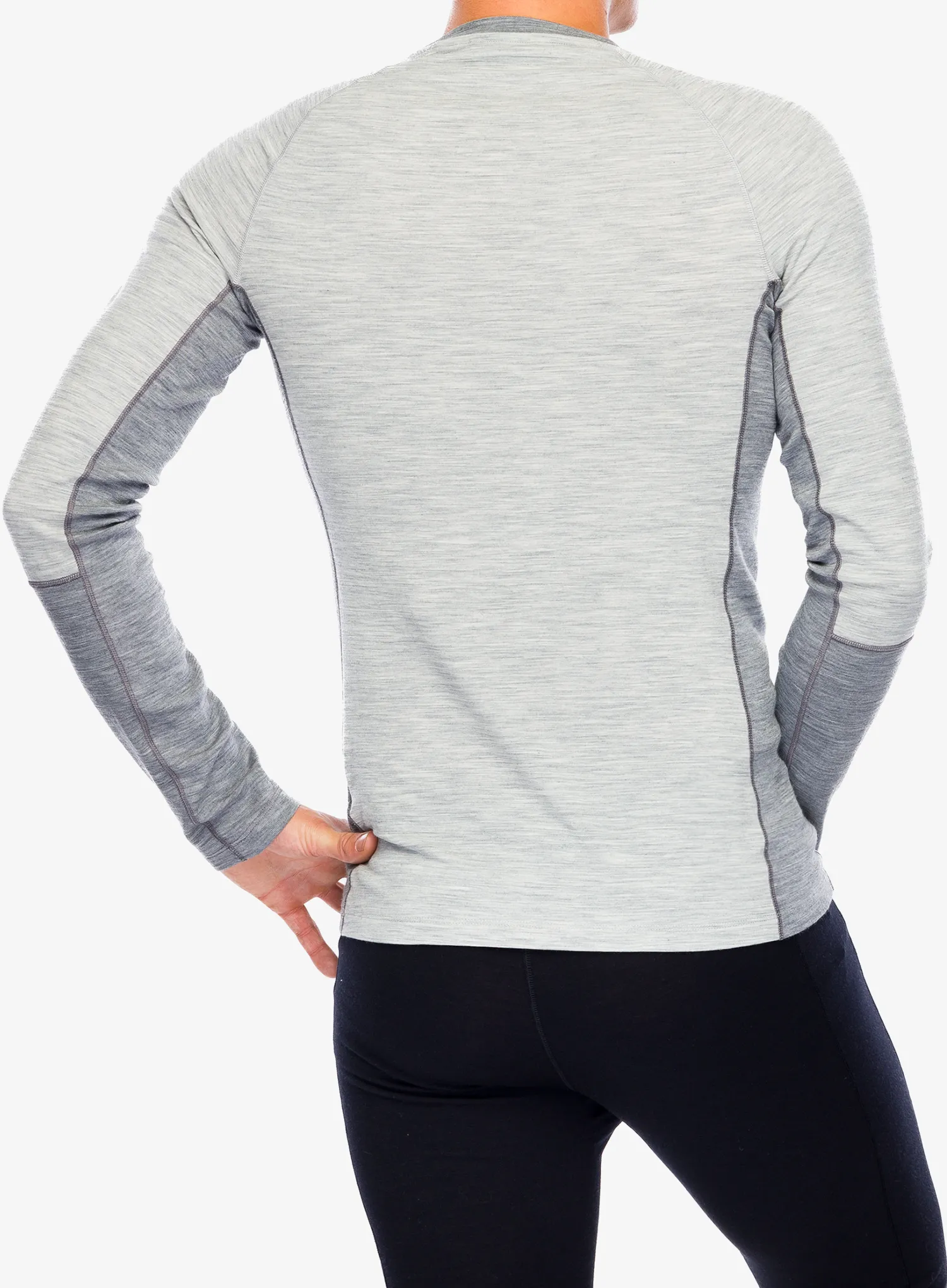 Термокофта Peak Performance Magic Crew - med grey melange
