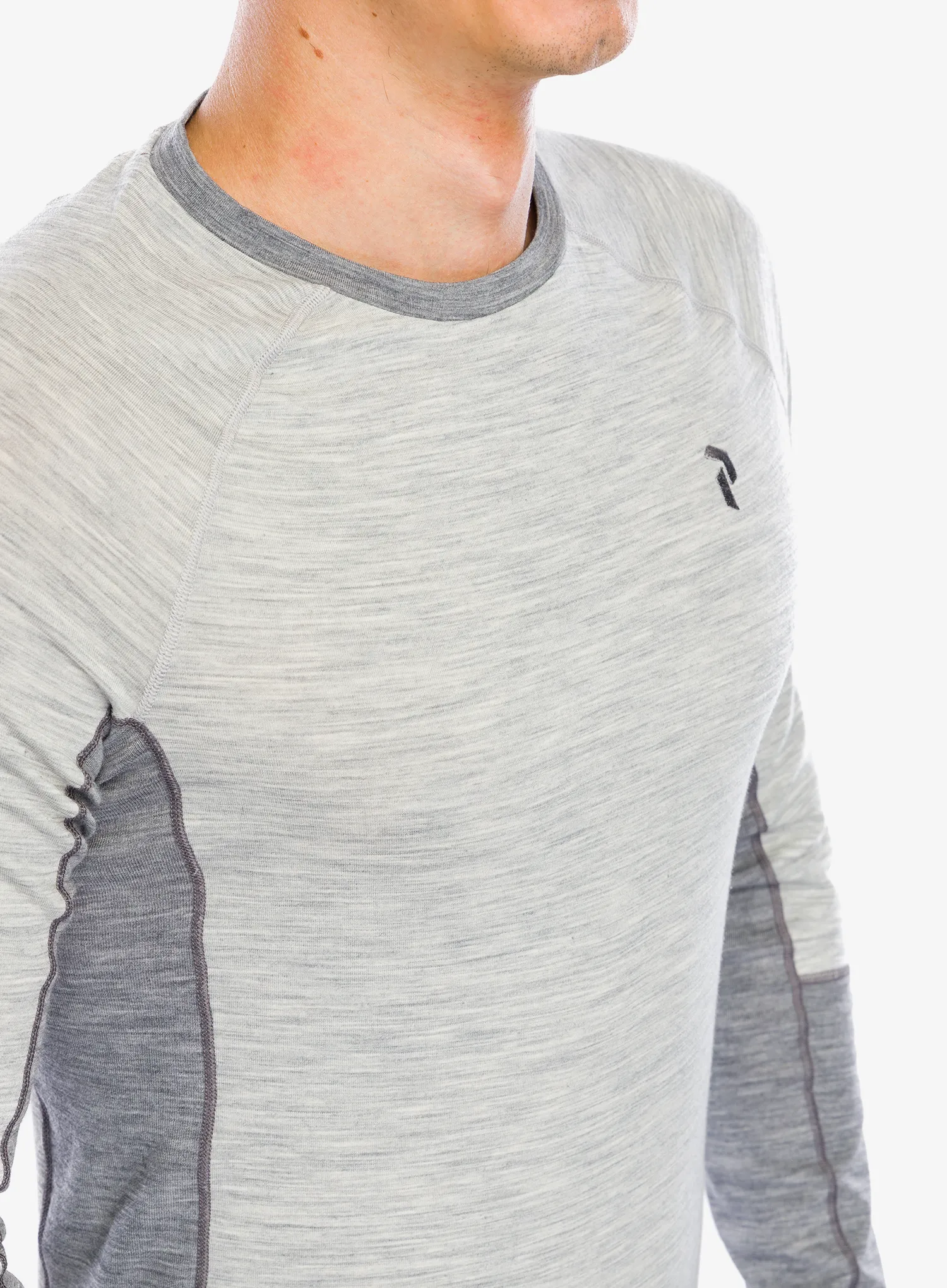 Термокофта Peak Performance Magic Crew - med grey melange