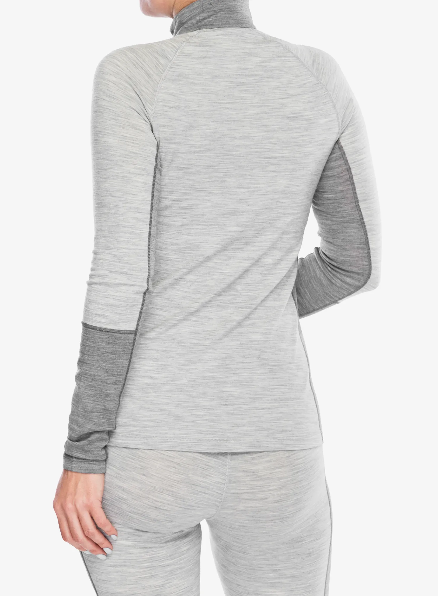 Термокофта жіноча Peak Performance Magic Half Zip - med grey melange
